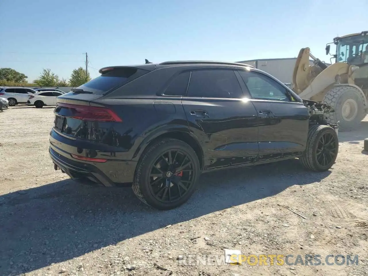 3 fotografías del automóvil dañado WA1EVAF15MD032125 AUDI Q8 2021