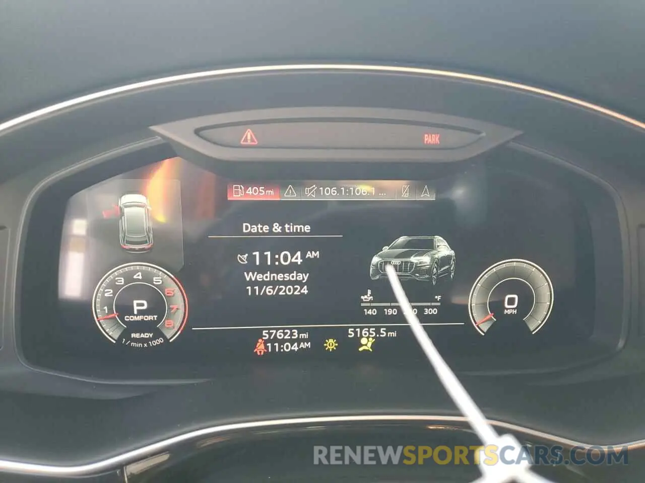 9 fotografías del automóvil dañado WA1EVAF15MD032125 AUDI Q8 2021