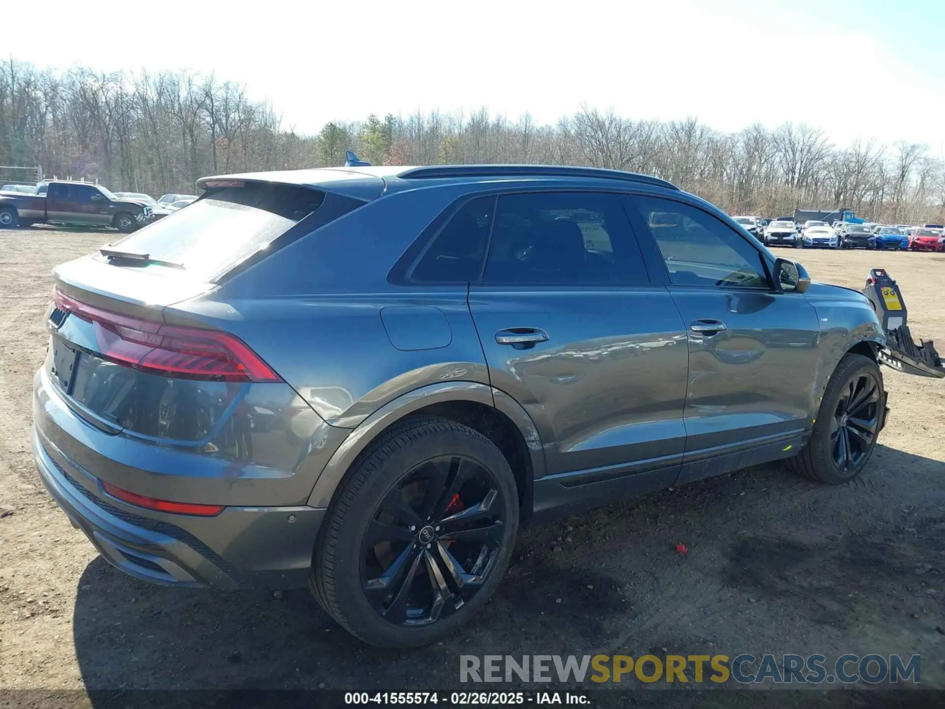 18 fotografías del automóvil dañado WA1EVAF16MD026866 AUDI Q8 2021