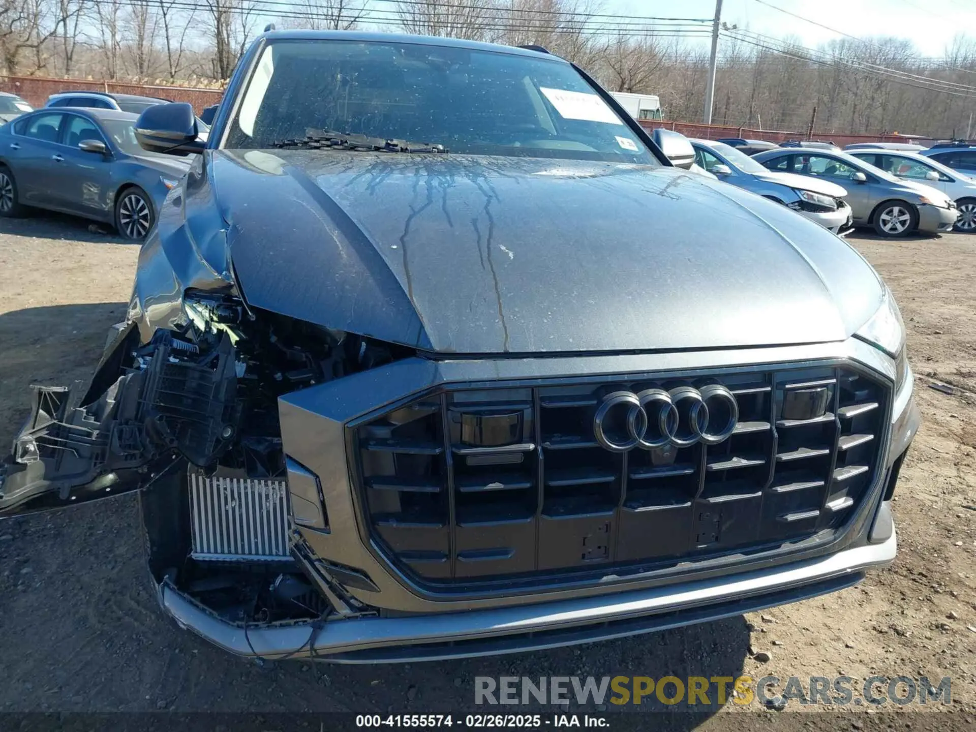 19 fotografías del automóvil dañado WA1EVAF16MD026866 AUDI Q8 2021