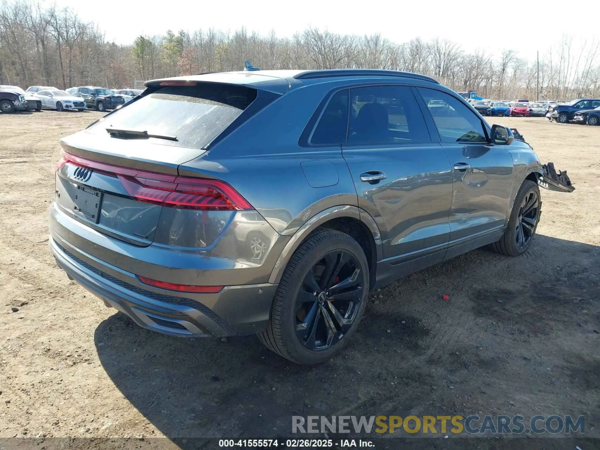4 fotografías del automóvil dañado WA1EVAF16MD026866 AUDI Q8 2021