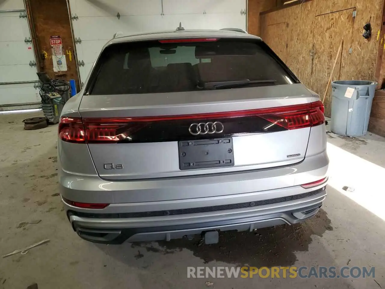 6 fotografías del automóvil dañado WA1EVAF17MD034149 AUDI Q8 2021