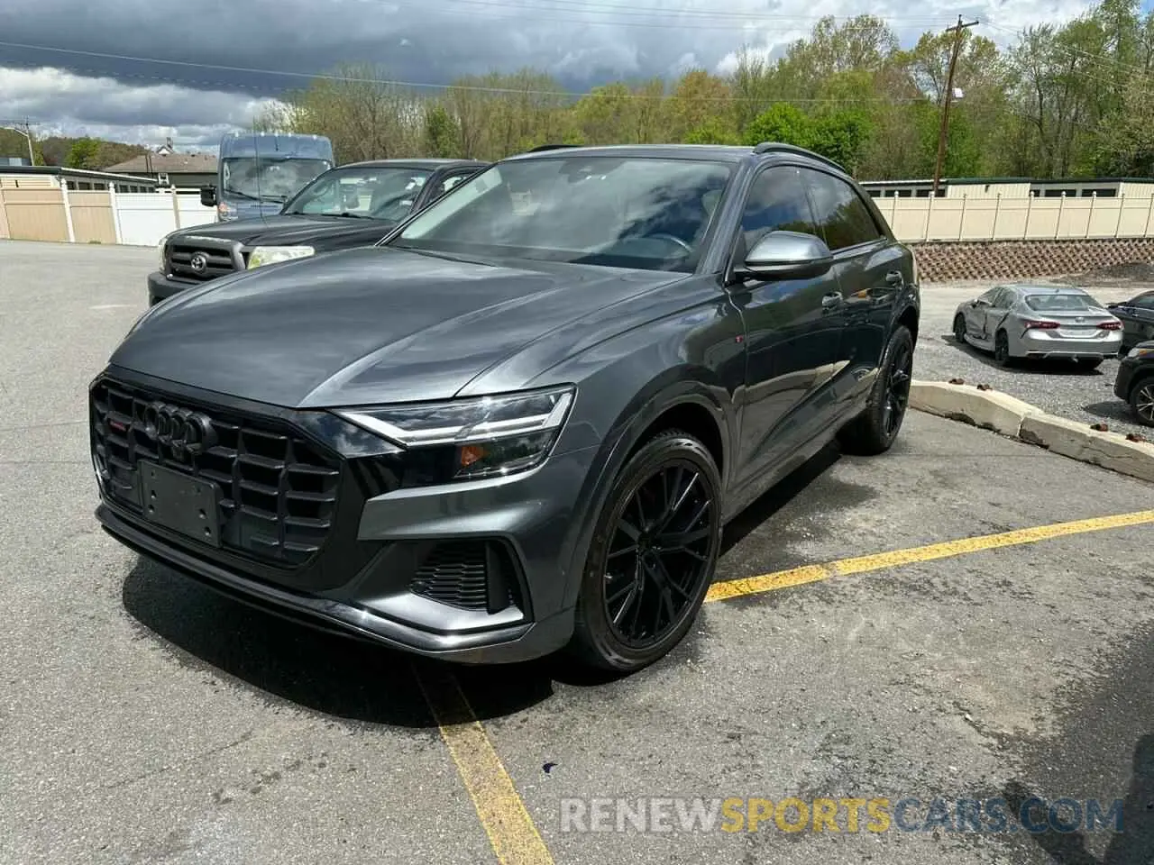 1 fotografías del automóvil dañado WA1EVAF17MD034670 AUDI Q8 2021