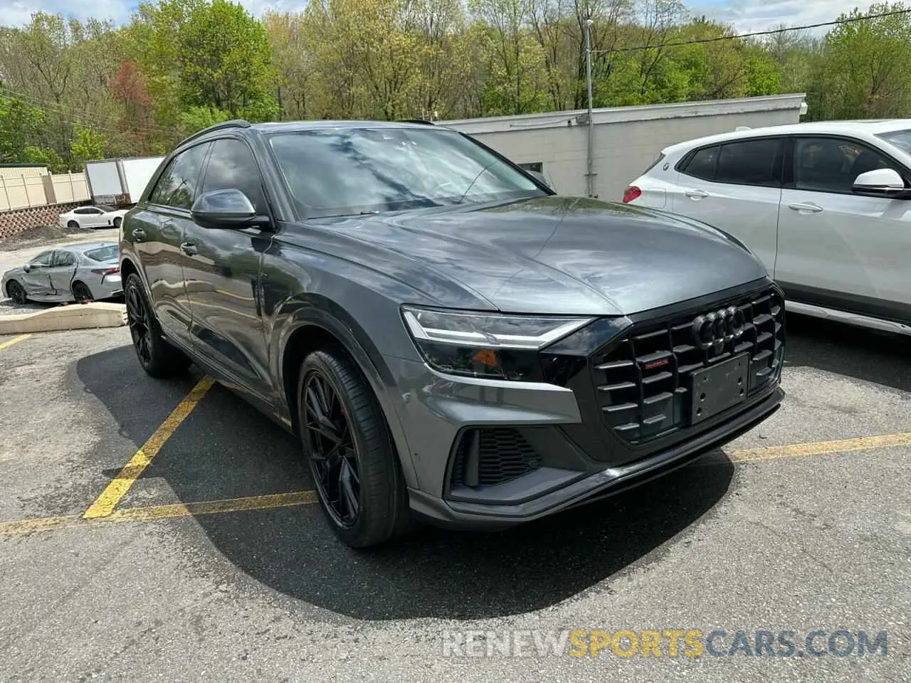 4 fotografías del automóvil dañado WA1EVAF17MD034670 AUDI Q8 2021