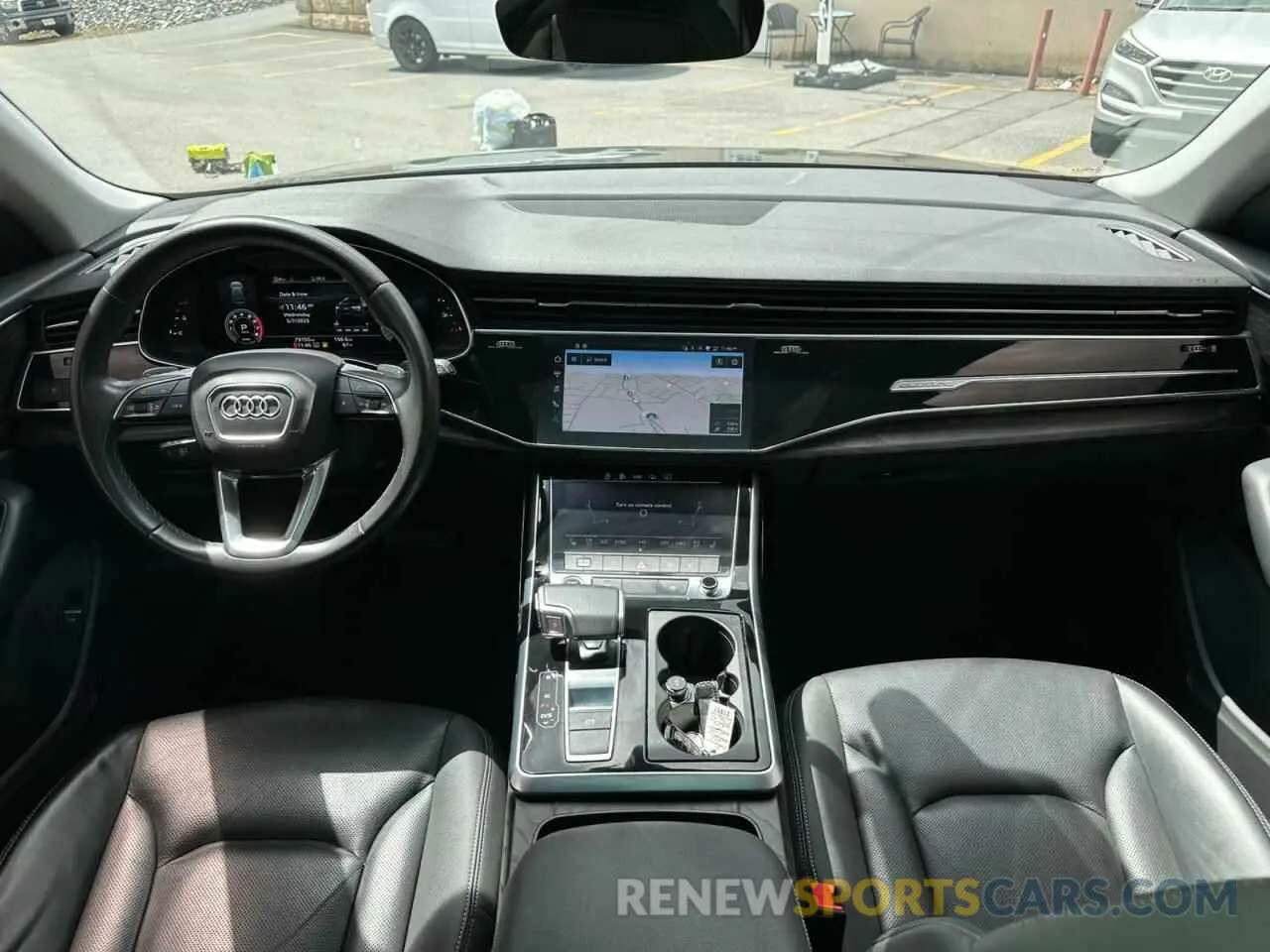 7 fotografías del automóvil dañado WA1EVAF17MD034670 AUDI Q8 2021