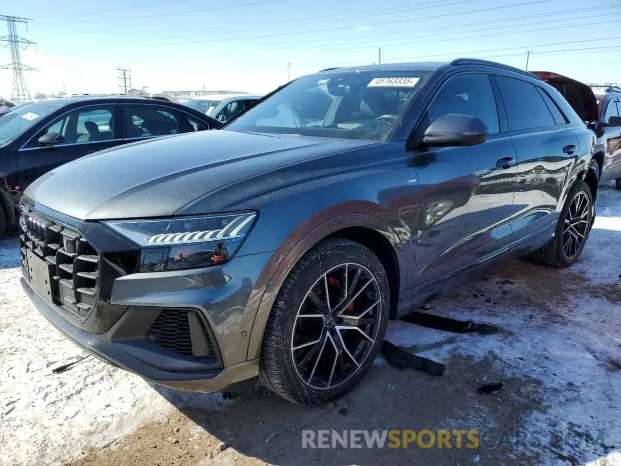 1 fotografías del automóvil dañado WA1FVAF14MD041905 AUDI Q8 2021