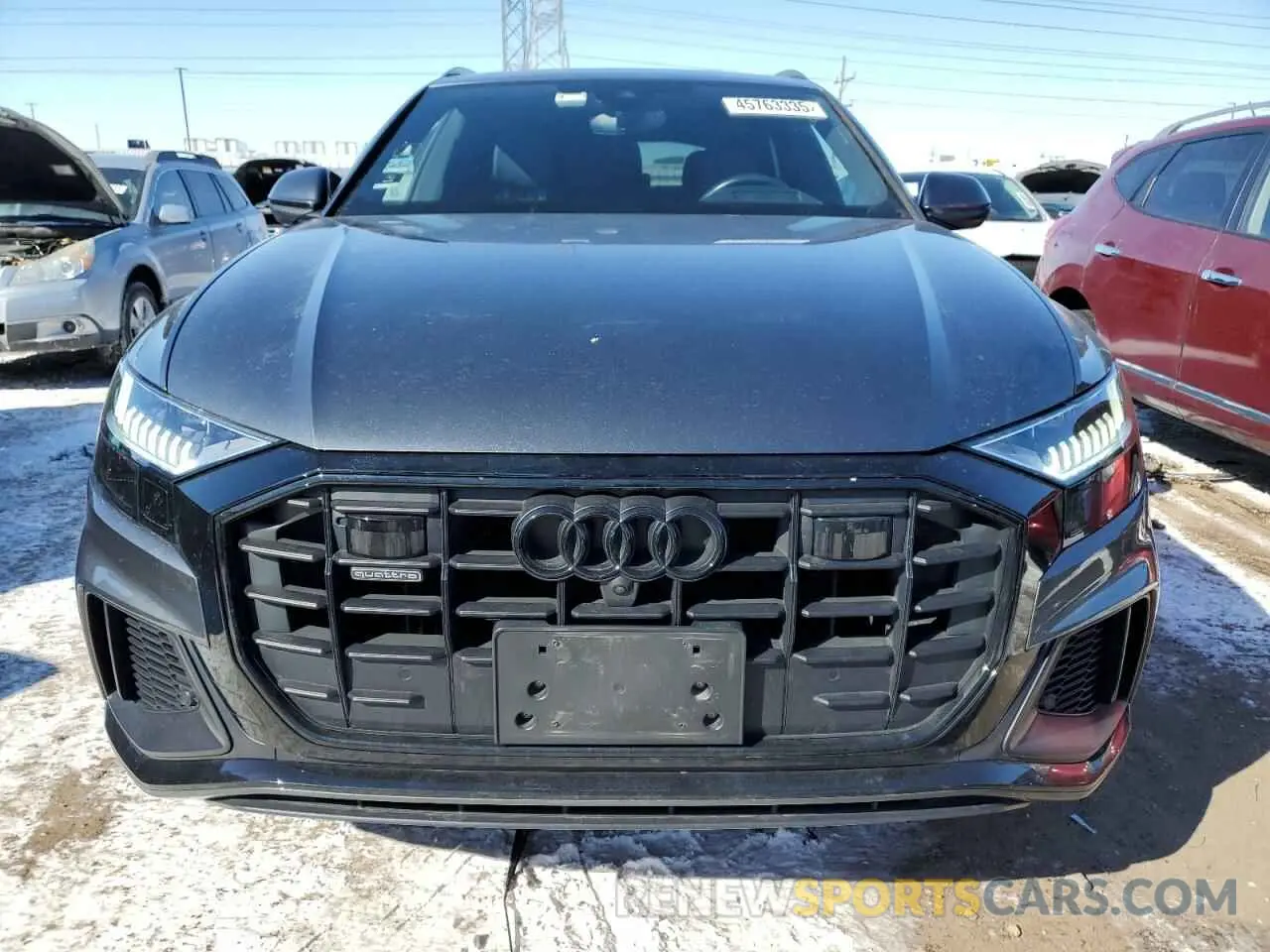 5 fotografías del automóvil dañado WA1FVAF14MD041905 AUDI Q8 2021