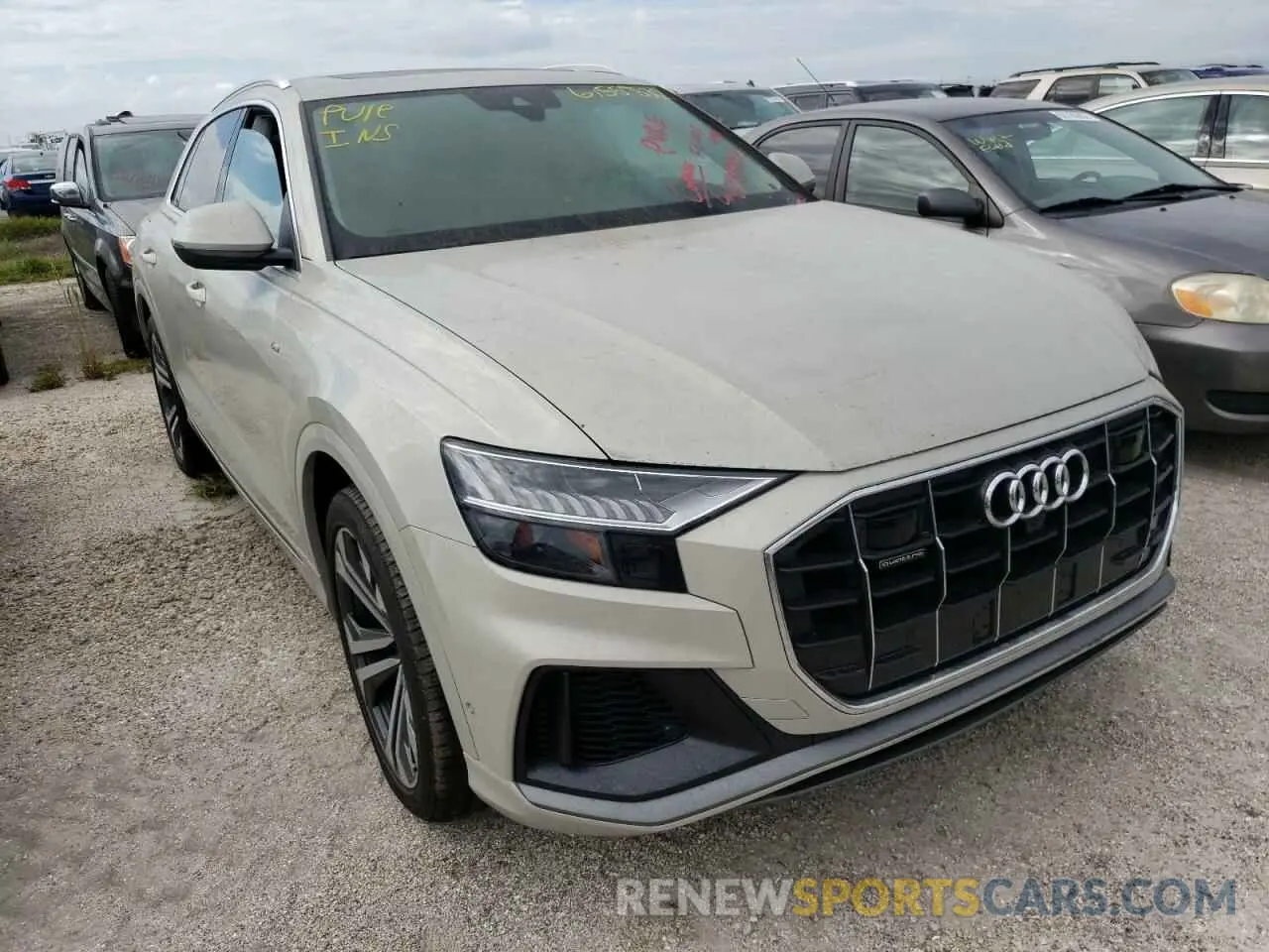 1 fotografías del automóvil dañado WA1FVAF15MD027270 AUDI Q8 2021
