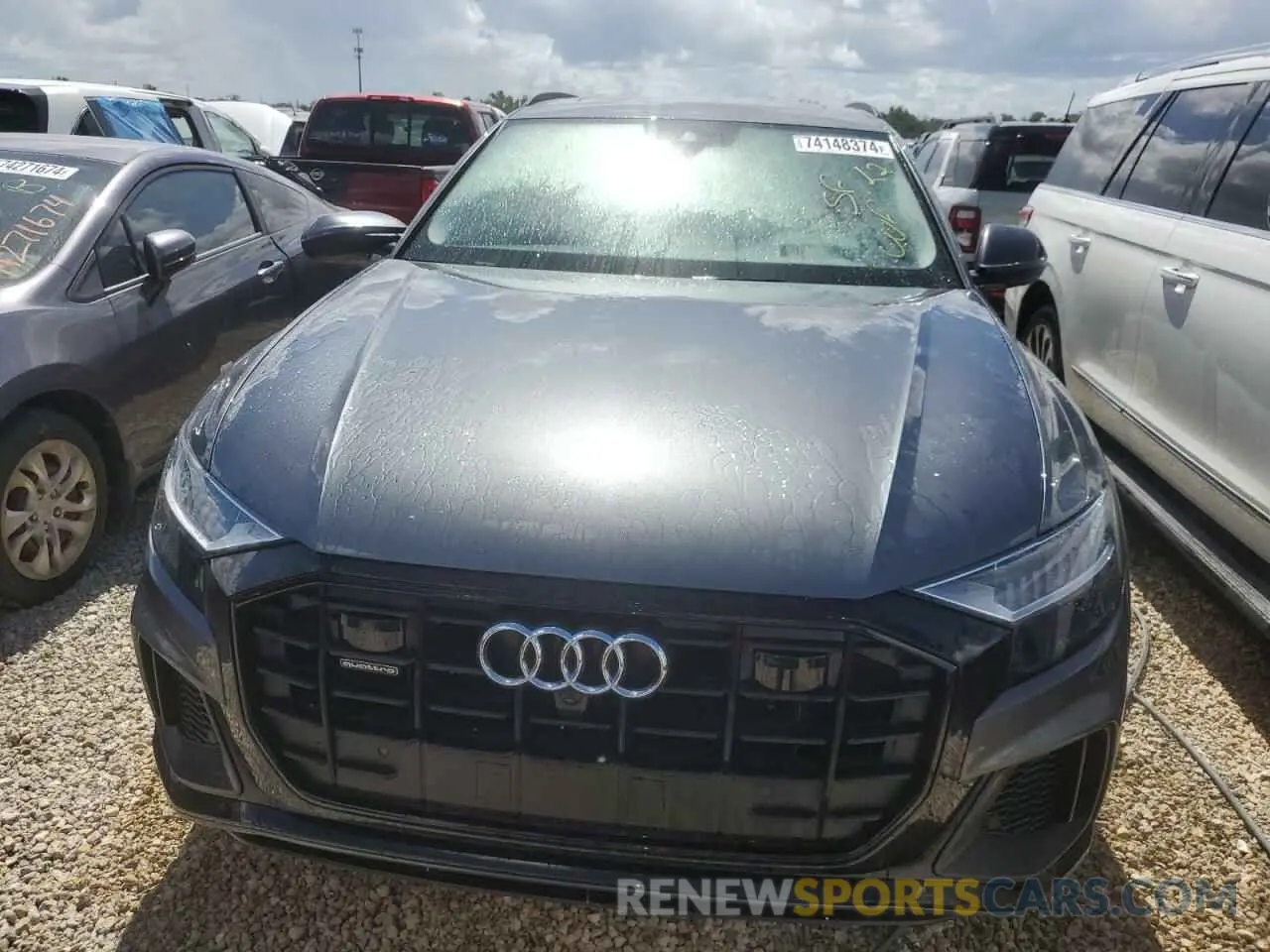 5 fotografías del automóvil dañado WA1FVAF19MD012142 AUDI Q8 2021