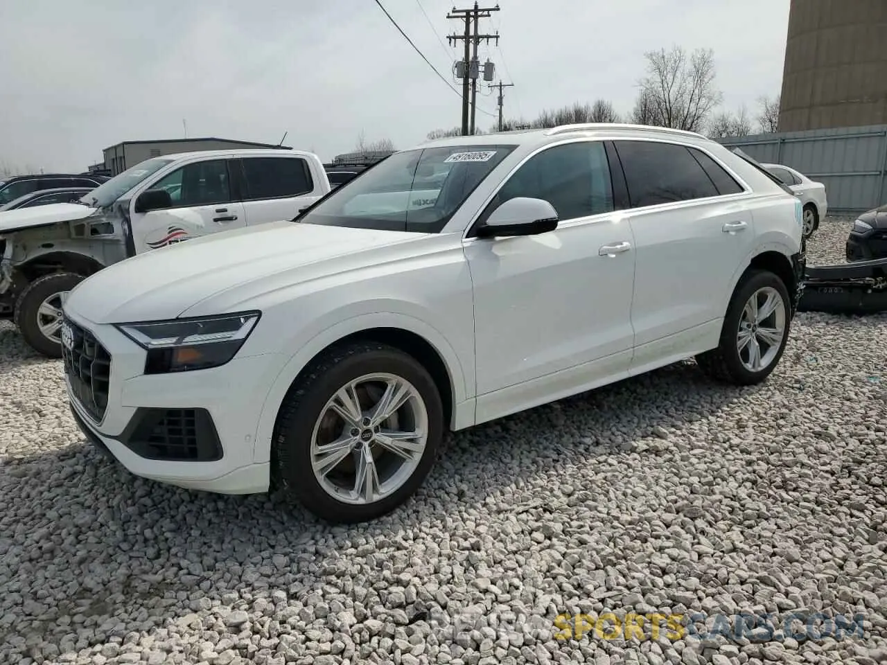 1 fotografías del automóvil dañado WA1BVBF10ND029207 AUDI Q8 2022