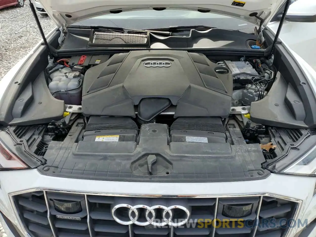 12 fotografías del automóvil dañado WA1BVBF10ND029207 AUDI Q8 2022