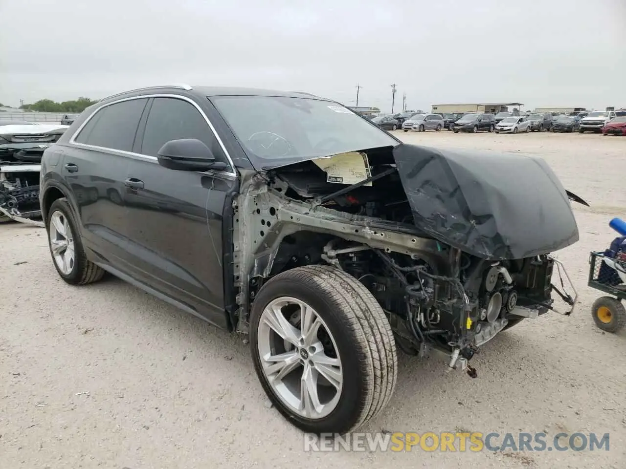 1 fotografías del automóvil dañado WA1BVBF13ND007251 AUDI Q8 2022