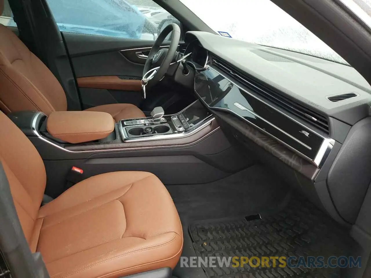 5 fotografías del automóvil dañado WA1BVBF13ND007251 AUDI Q8 2022