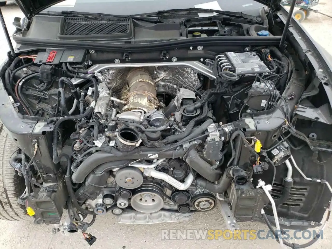 7 fotografías del automóvil dañado WA1BVBF13ND007251 AUDI Q8 2022