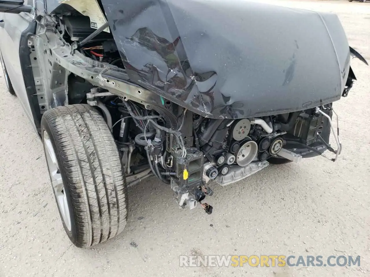 9 fotografías del automóvil dañado WA1BVBF13ND007251 AUDI Q8 2022