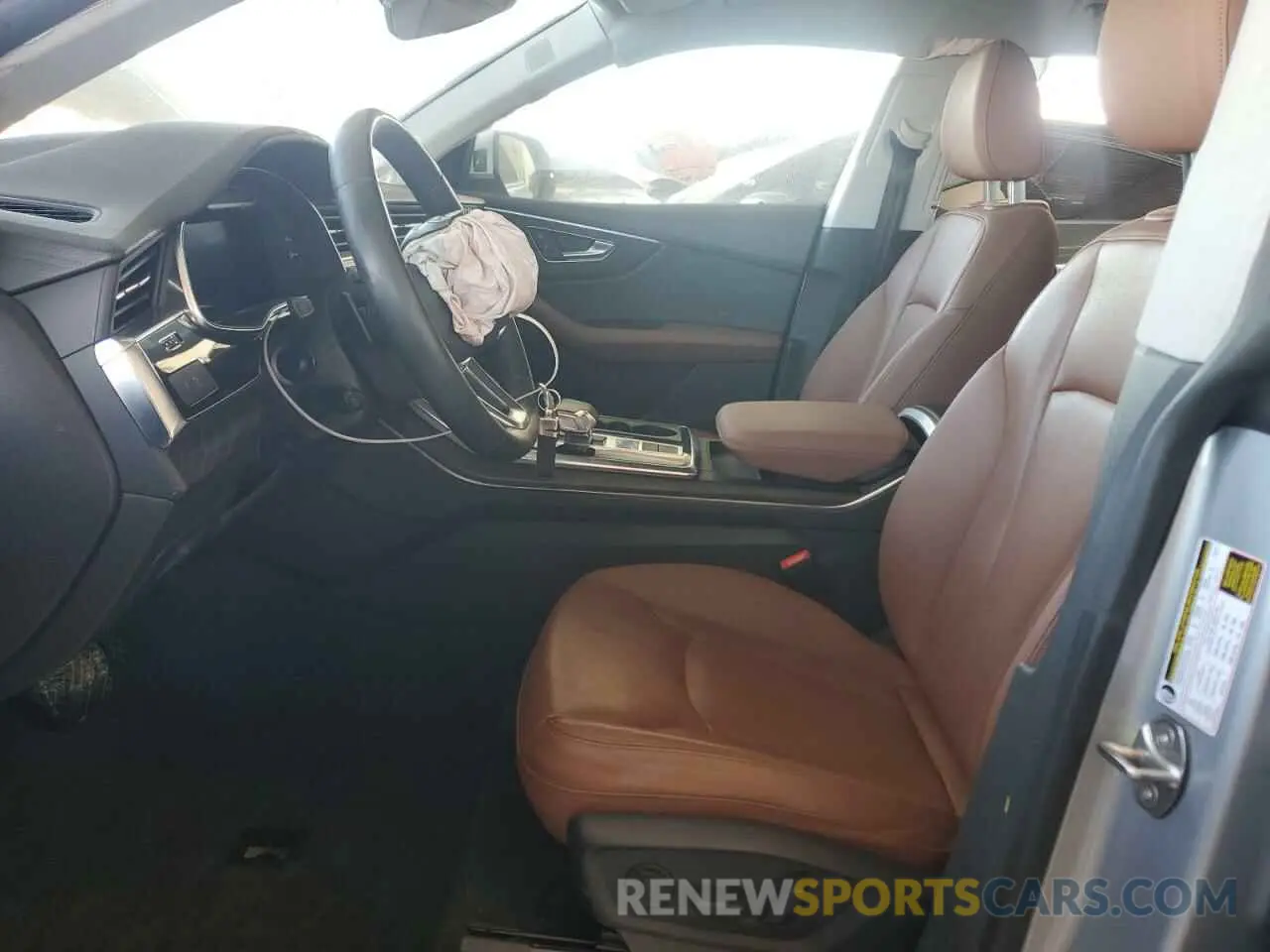 7 fotografías del automóvil dañado WA1BVBF16ND018678 AUDI Q8 2022