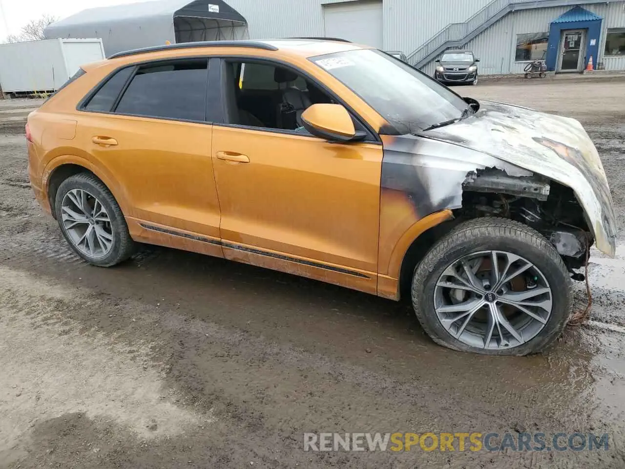 4 fotografías del automóvil dañado WA1DVBF18ND005987 AUDI Q8 2022