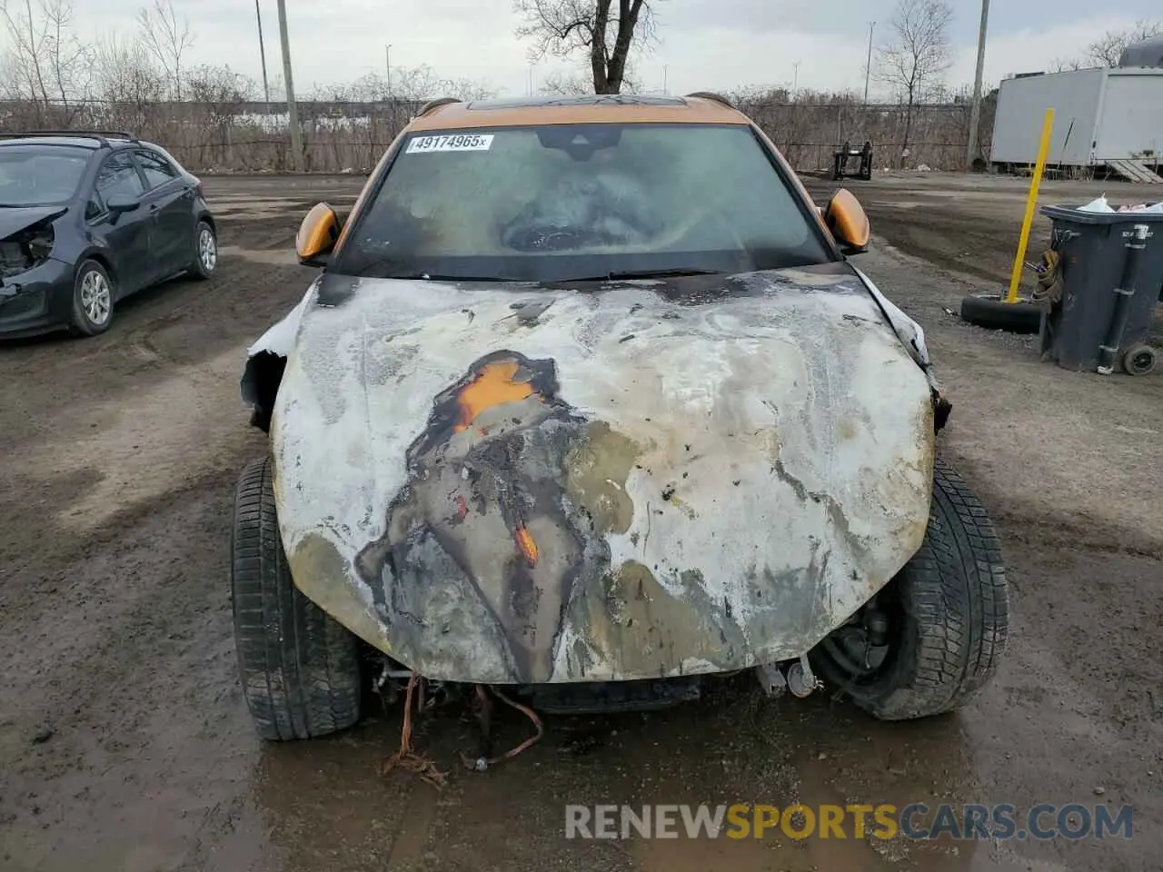 5 fotografías del automóvil dañado WA1DVBF18ND005987 AUDI Q8 2022