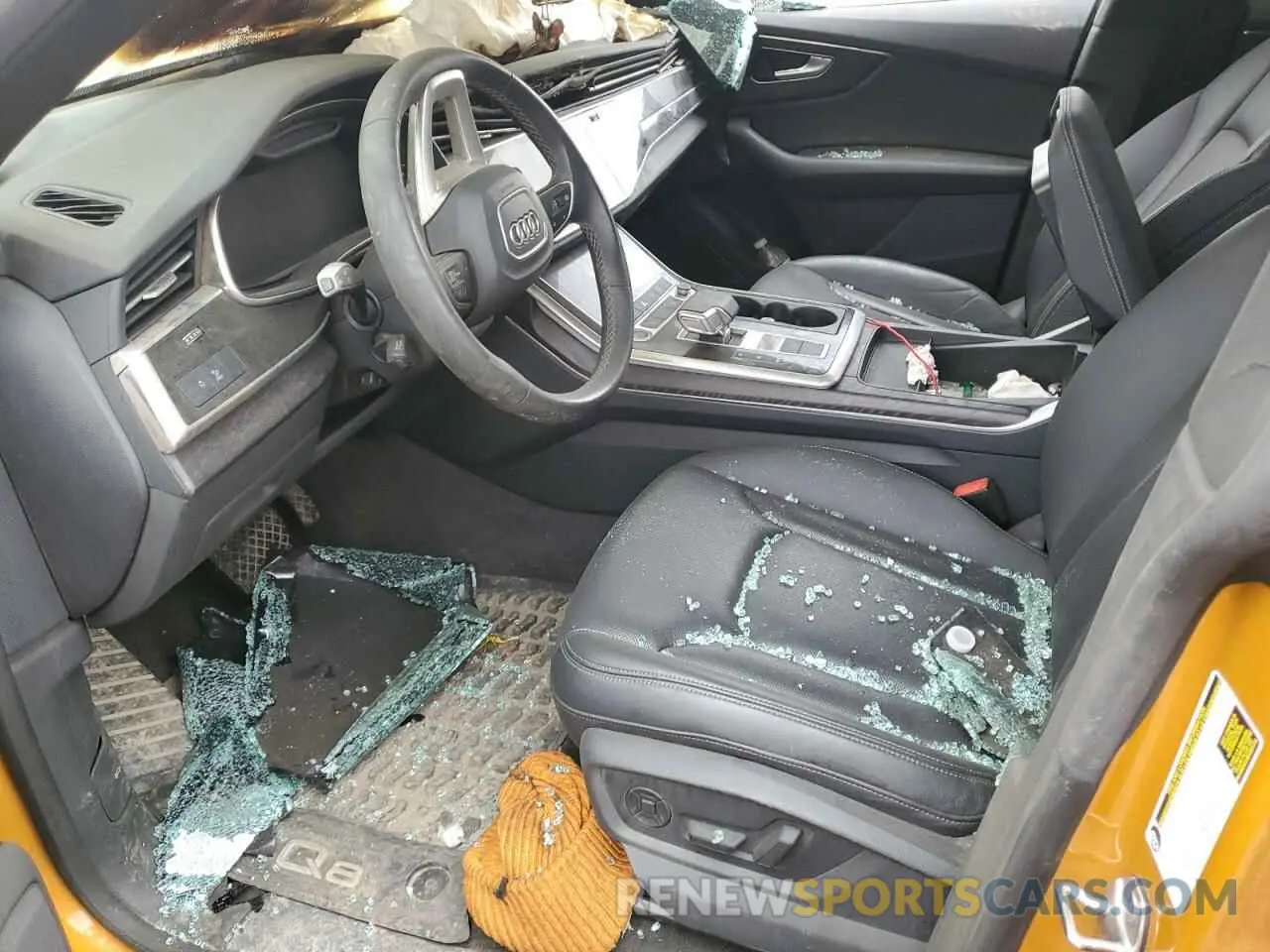 7 fotografías del automóvil dañado WA1DVBF18ND005987 AUDI Q8 2022