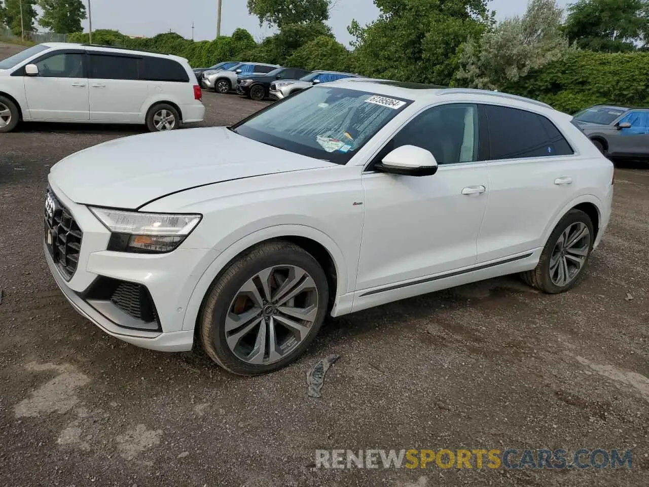 1 fotografías del automóvil dañado WA1EVBF14ND031829 AUDI Q8 2022