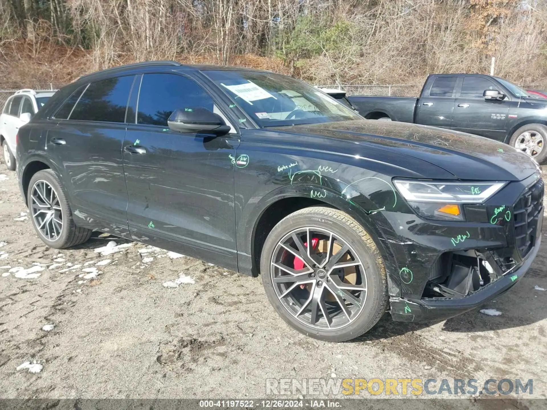 1 fotografías del automóvil dañado WA1EVBF1XND033147 AUDI Q8 2022
