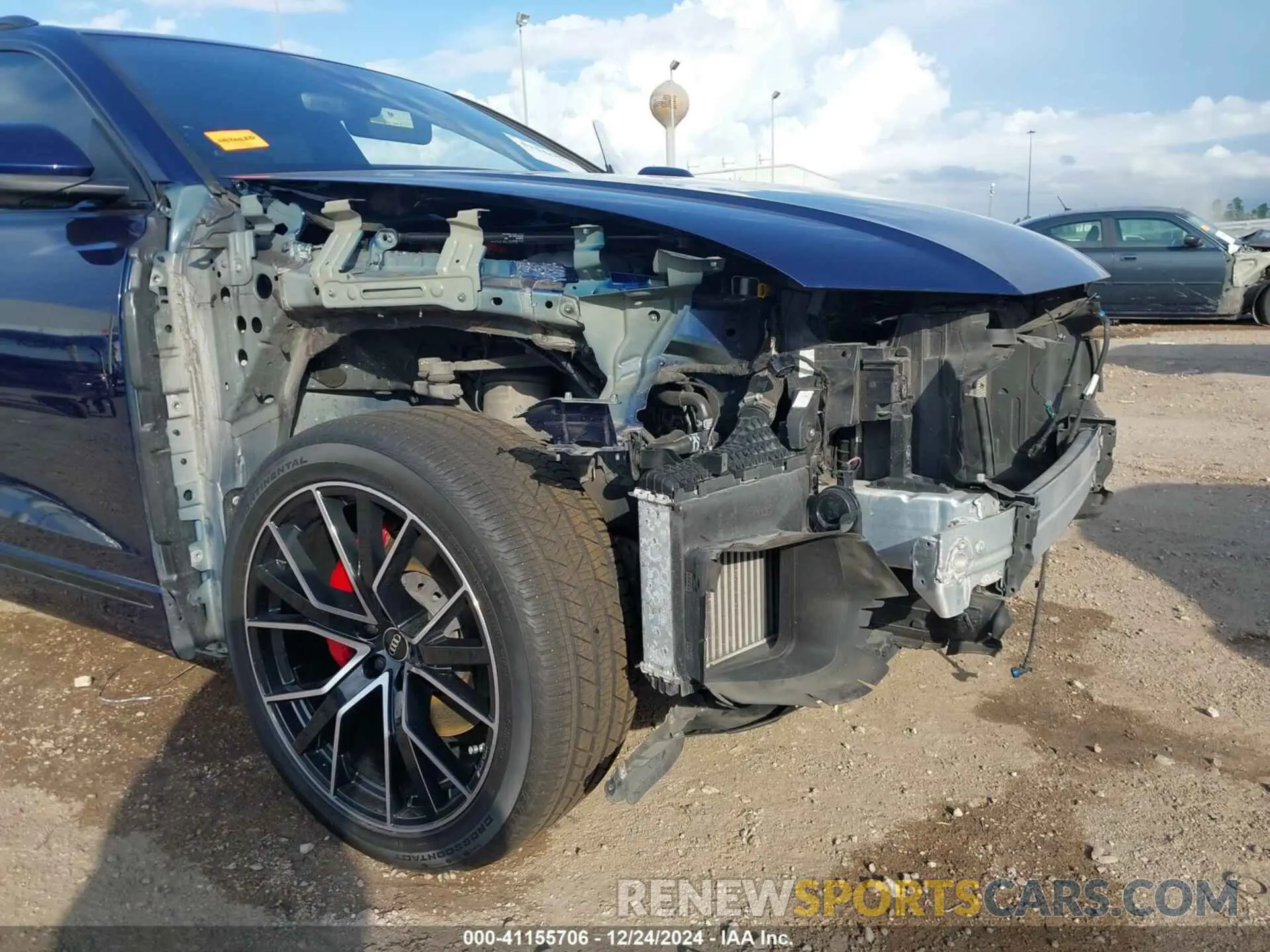 19 fotografías del automóvil dañado WA1FVBF14ND027851 AUDI Q8 2022