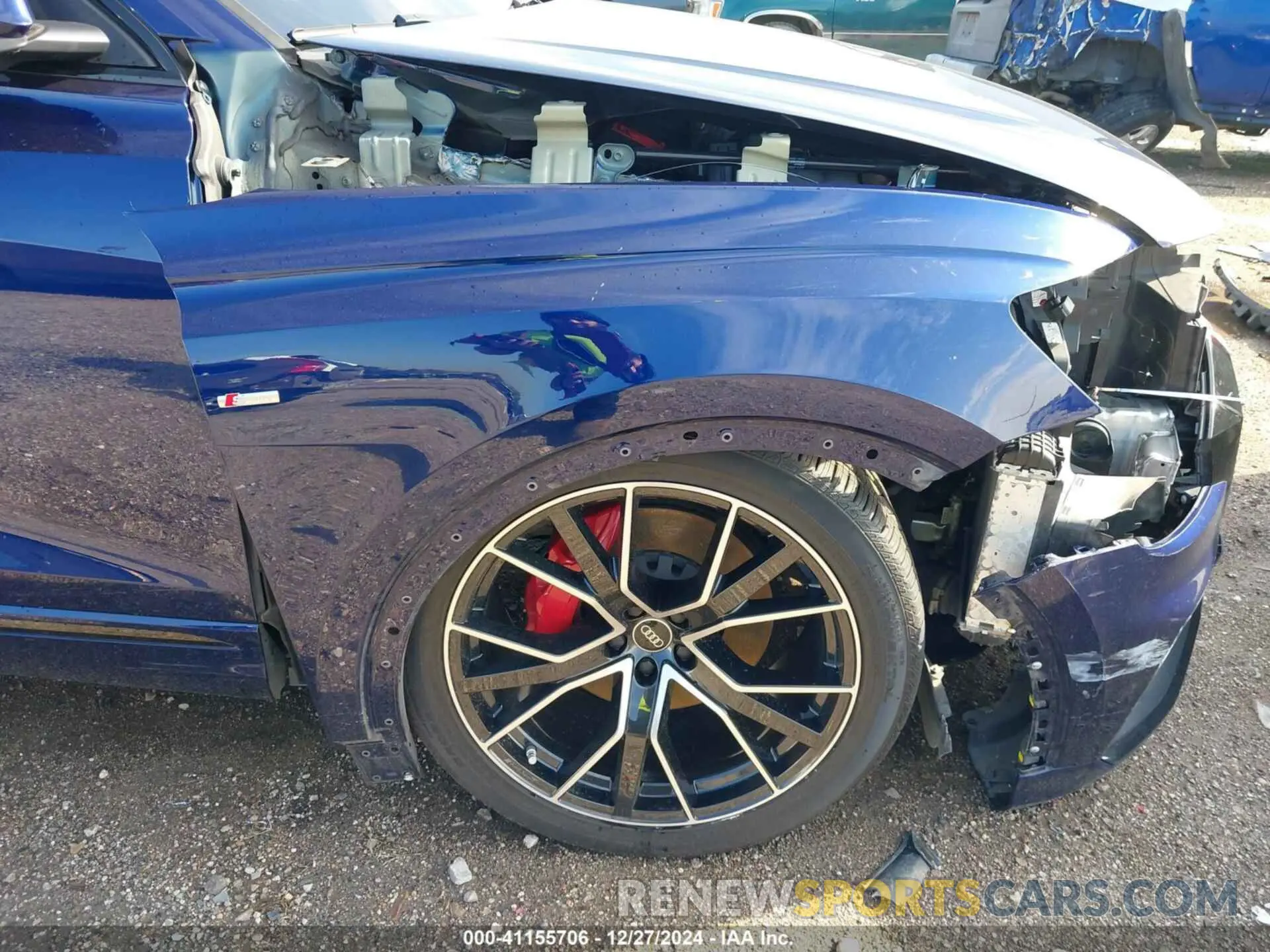 20 fotografías del automóvil dañado WA1FVBF14ND027851 AUDI Q8 2022