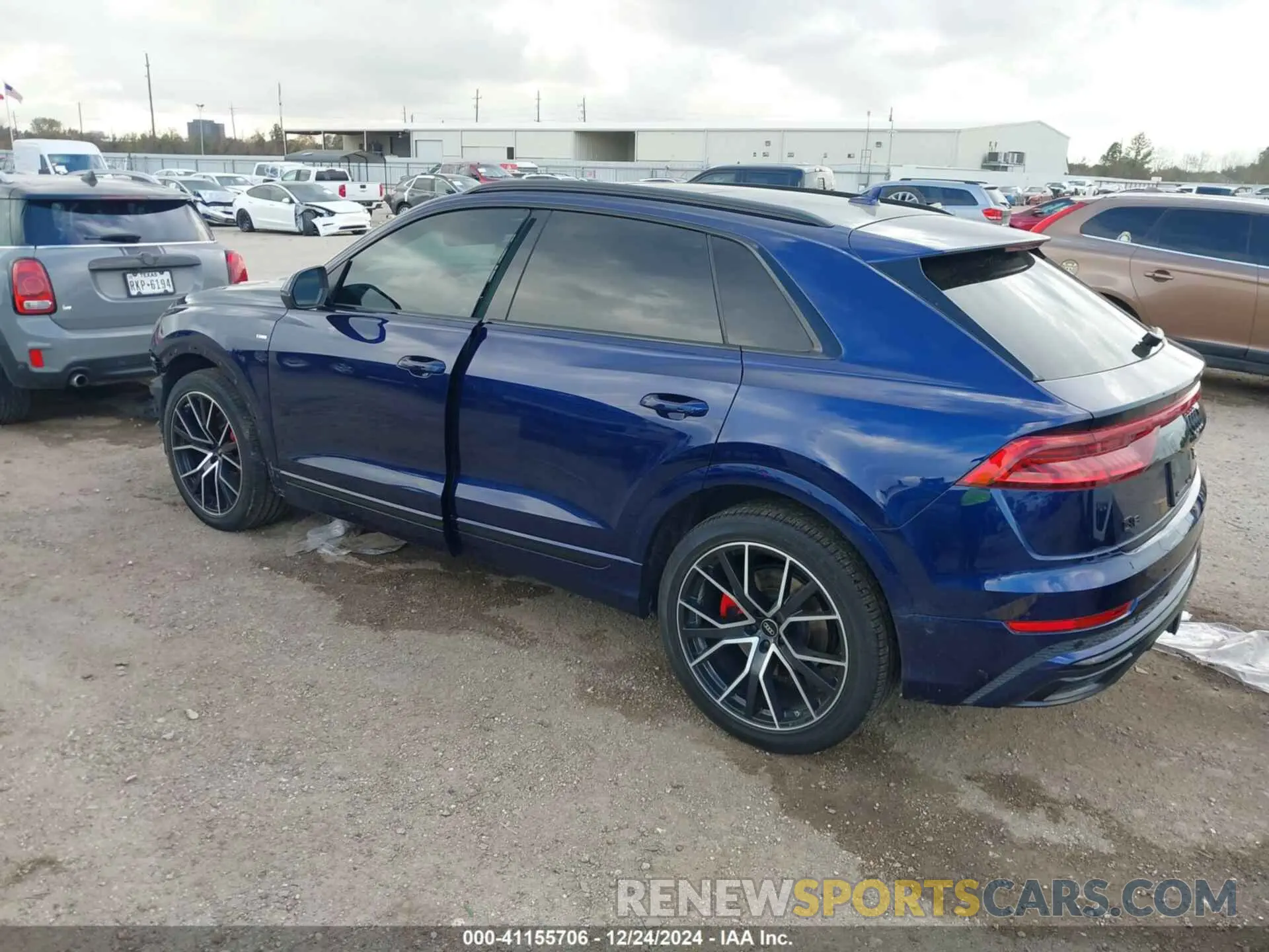 3 fotografías del automóvil dañado WA1FVBF14ND027851 AUDI Q8 2022