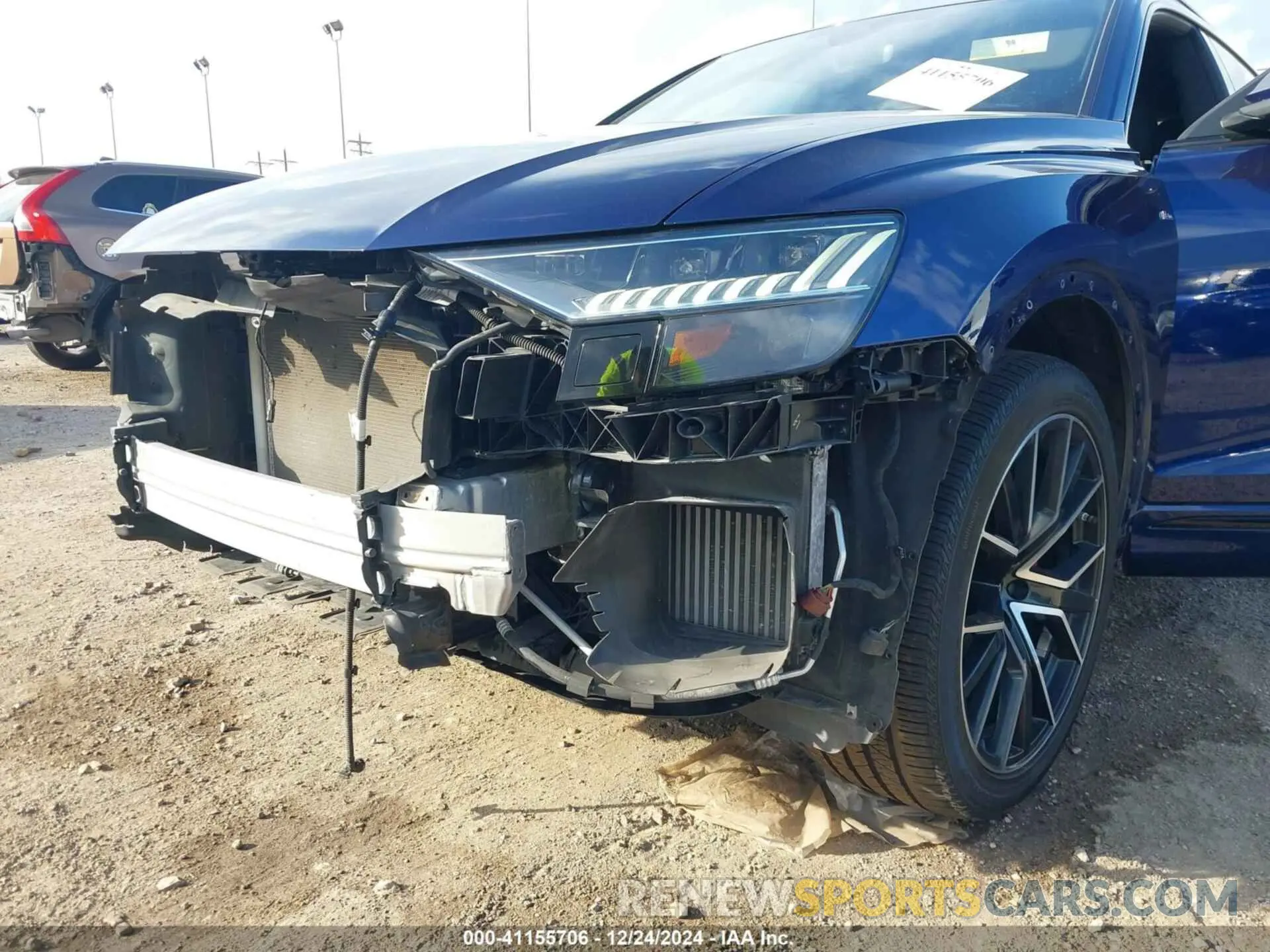 6 fotografías del automóvil dañado WA1FVBF14ND027851 AUDI Q8 2022