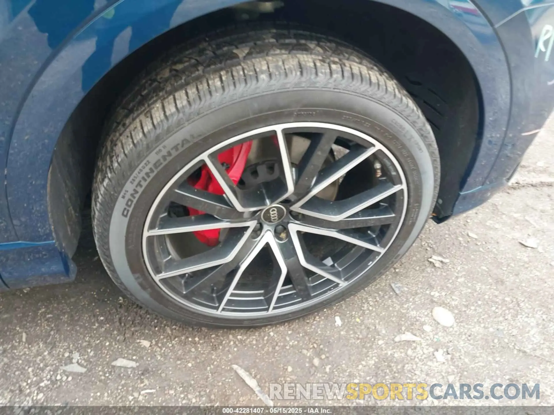 12 fotografías del automóvil dañado WA1FVBF18ND023396 AUDI Q8 2022
