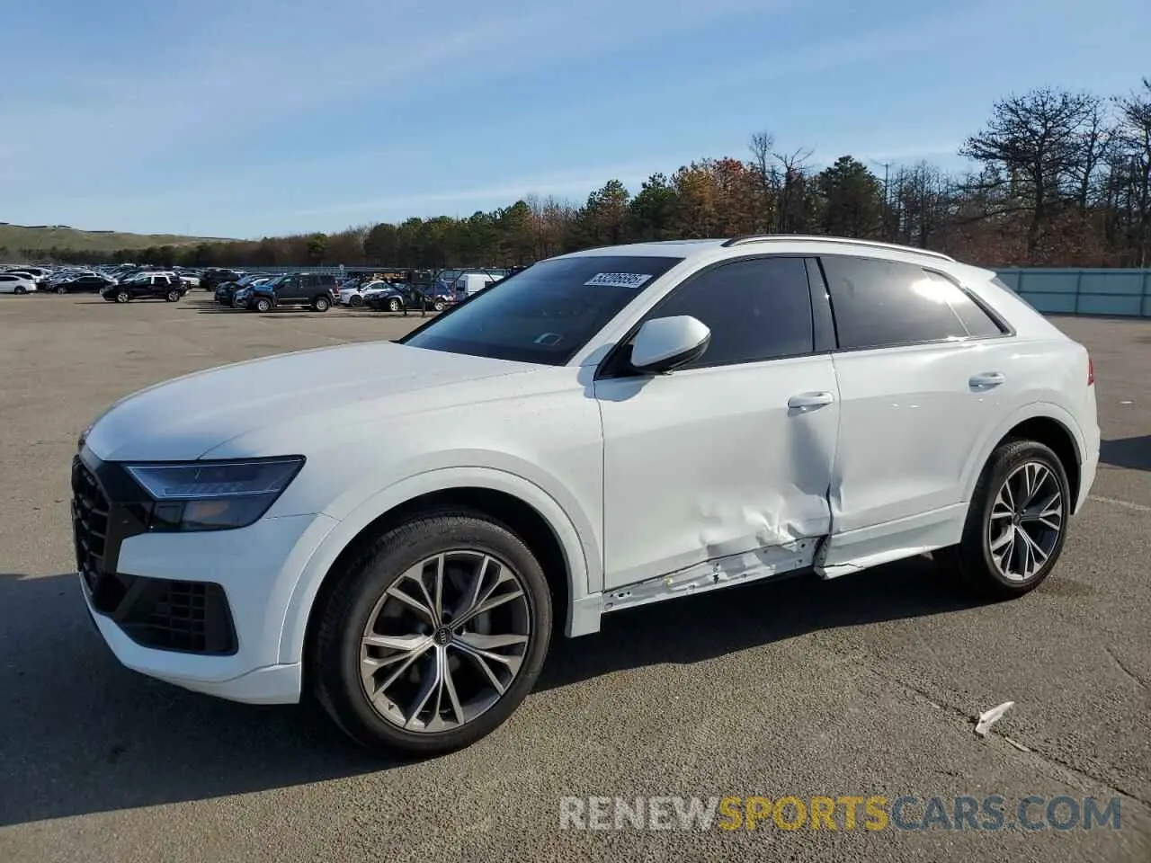 1 fotografías del automóvil dañado WA1AVBF12PD044905 AUDI Q8 2023
