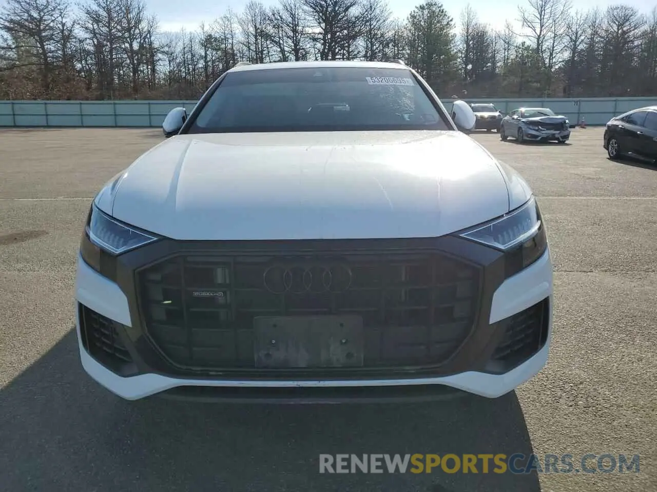5 fotografías del automóvil dañado WA1AVBF12PD044905 AUDI Q8 2023