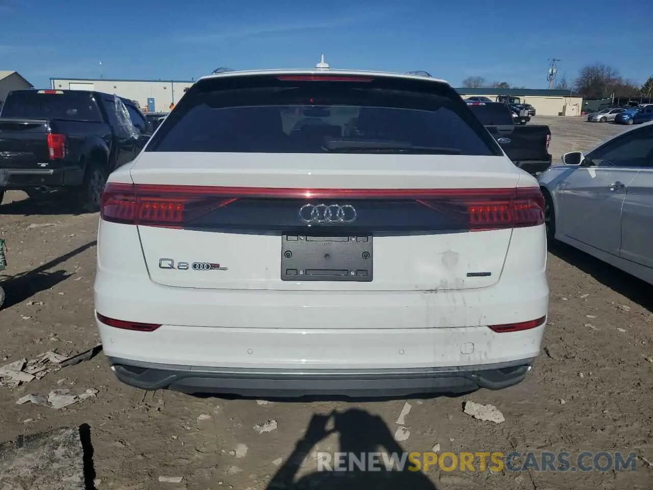 6 fotografías del automóvil dañado WA1AVBF13PD036909 AUDI Q8 2023
