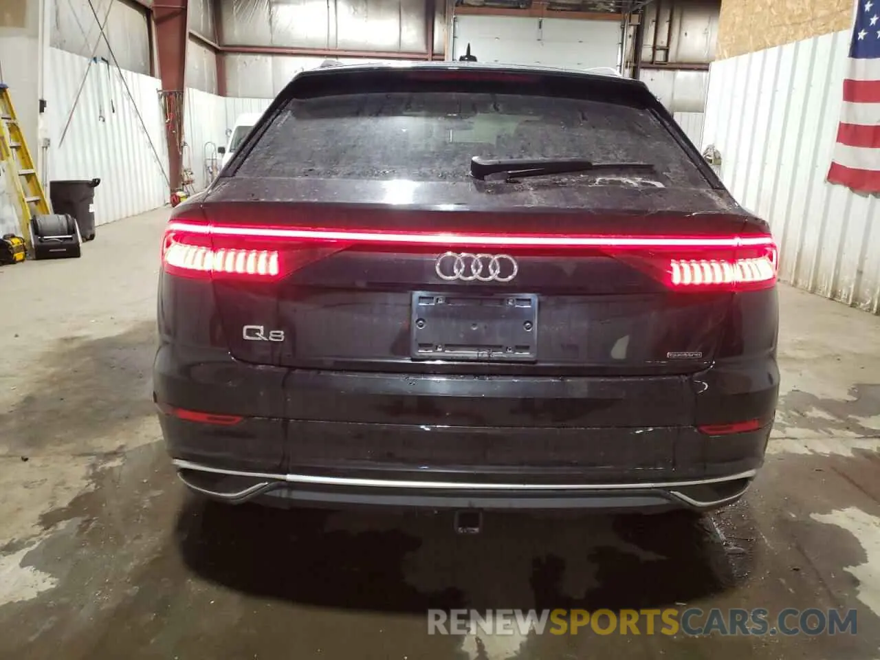 6 fotografías del automóvil dañado WA1BVBF11PD012225 AUDI Q8 2023