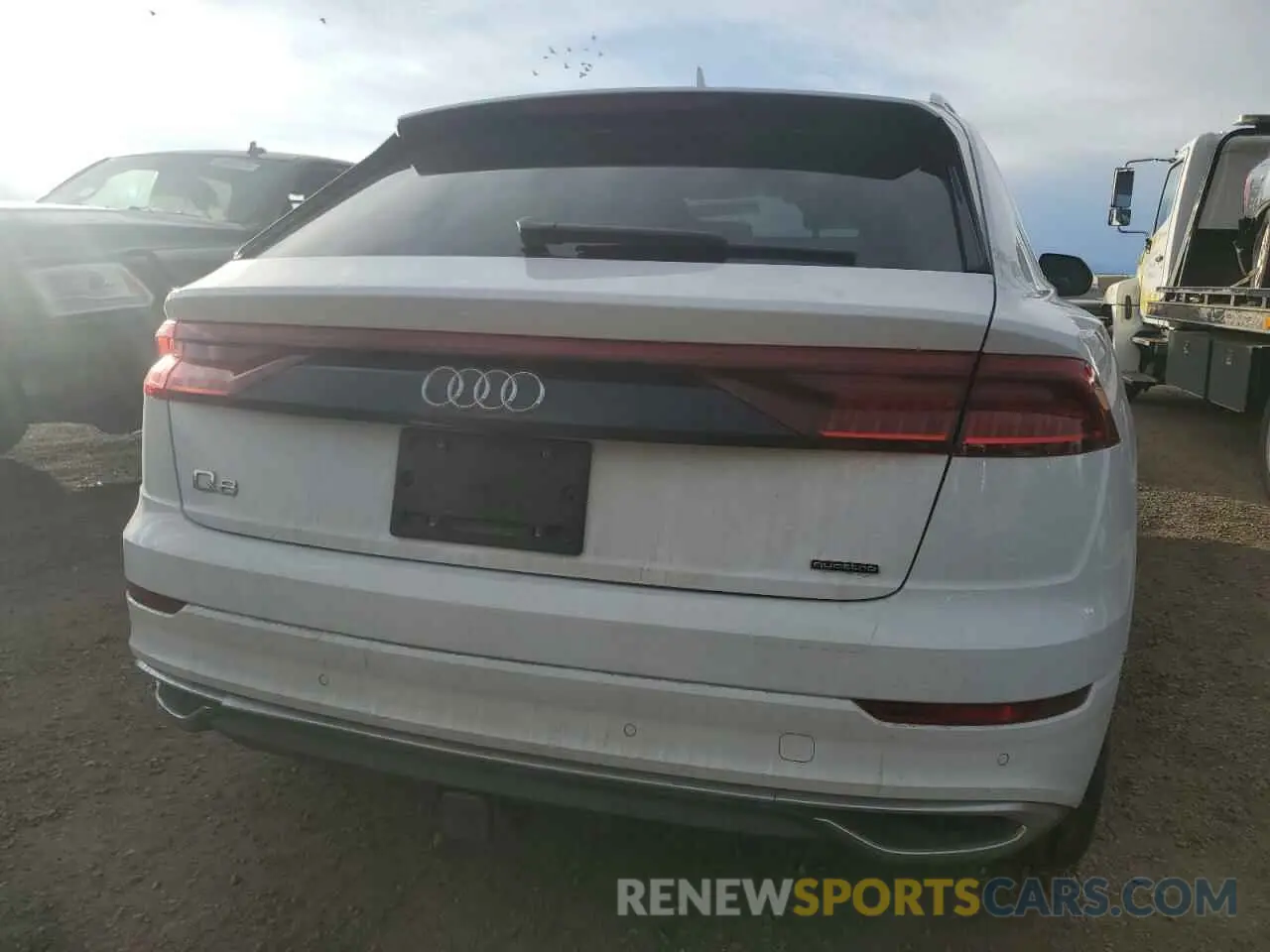6 fotografías del automóvil dañado WA1BVBF11PD022656 AUDI Q8 2023