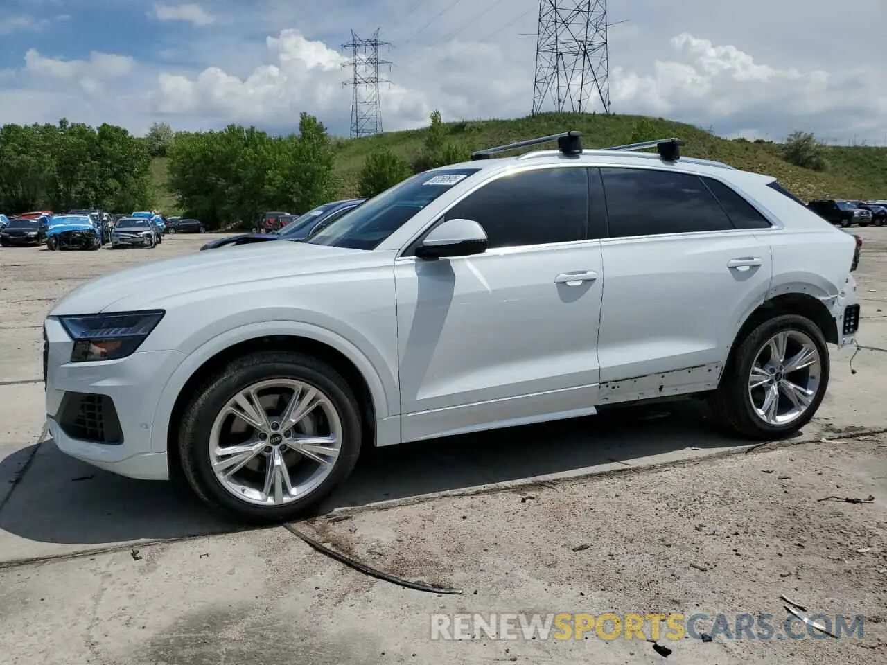 1 fotografías del automóvil dañado WA1BVBF17PD038960 AUDI Q8 2023