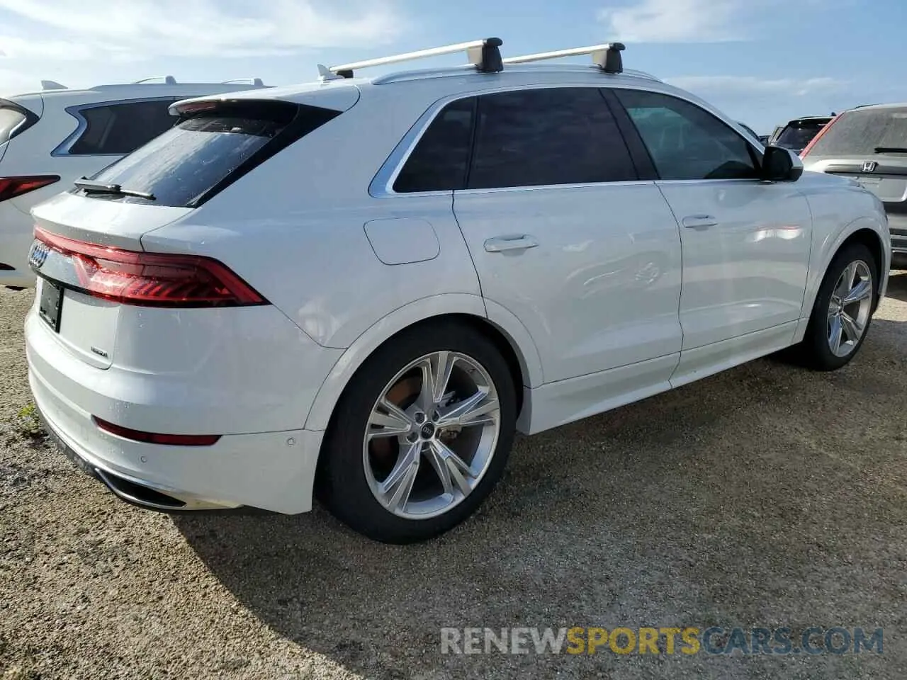 3 fotografías del automóvil dañado WA1CVBF14PD025099 AUDI Q8 2023