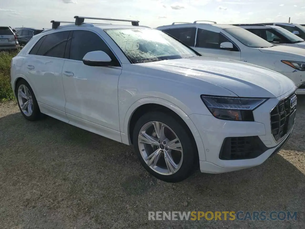 4 fotografías del automóvil dañado WA1CVBF14PD025099 AUDI Q8 2023