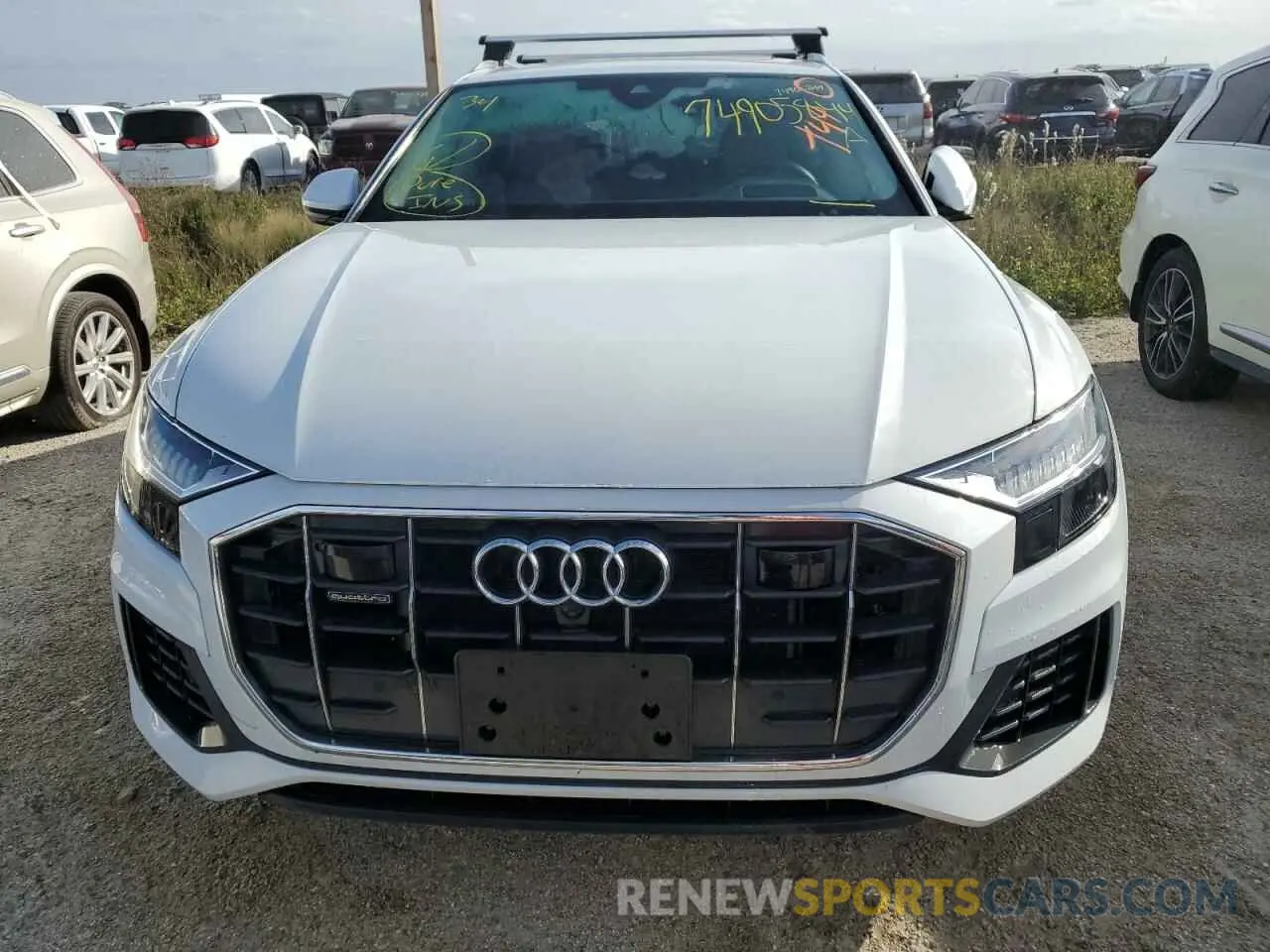 5 fotografías del automóvil dañado WA1CVBF14PD025099 AUDI Q8 2023