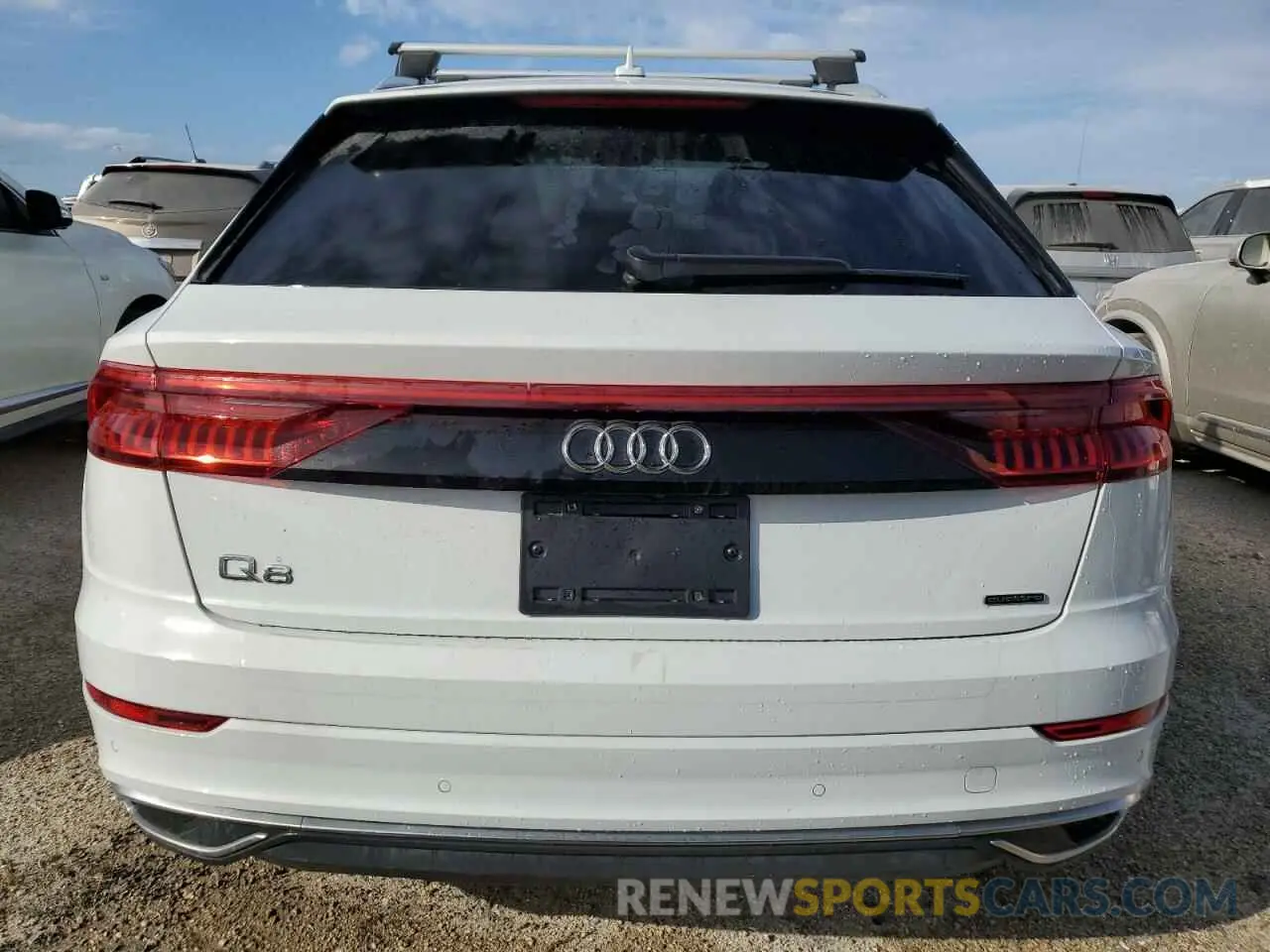 6 fotografías del automóvil dañado WA1CVBF14PD025099 AUDI Q8 2023