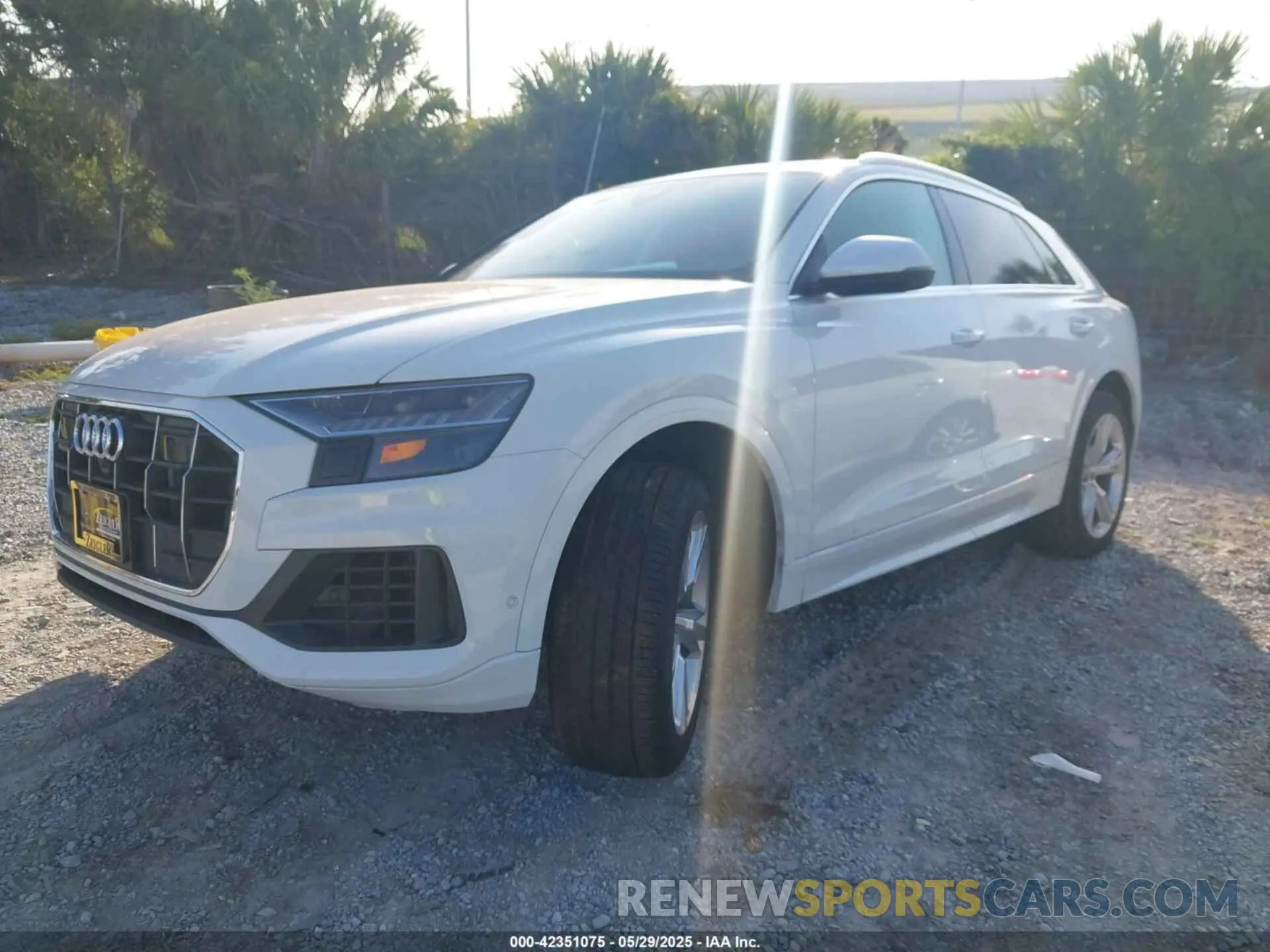 2 fotografías del automóvil dañado WA1CVBF18PD007608 AUDI Q8 2023