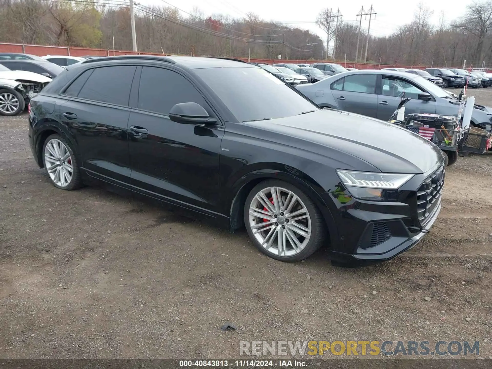 1 fotografías del automóvil dañado WA1EVBF13PD041254 AUDI Q8 2023