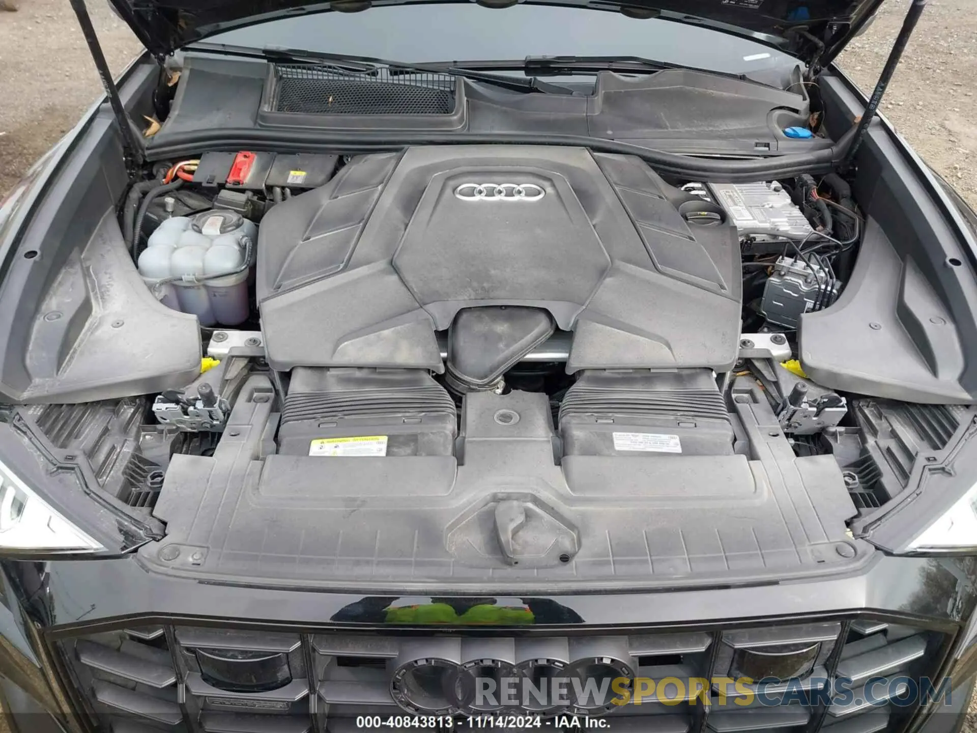 10 fotografías del automóvil dañado WA1EVBF13PD041254 AUDI Q8 2023