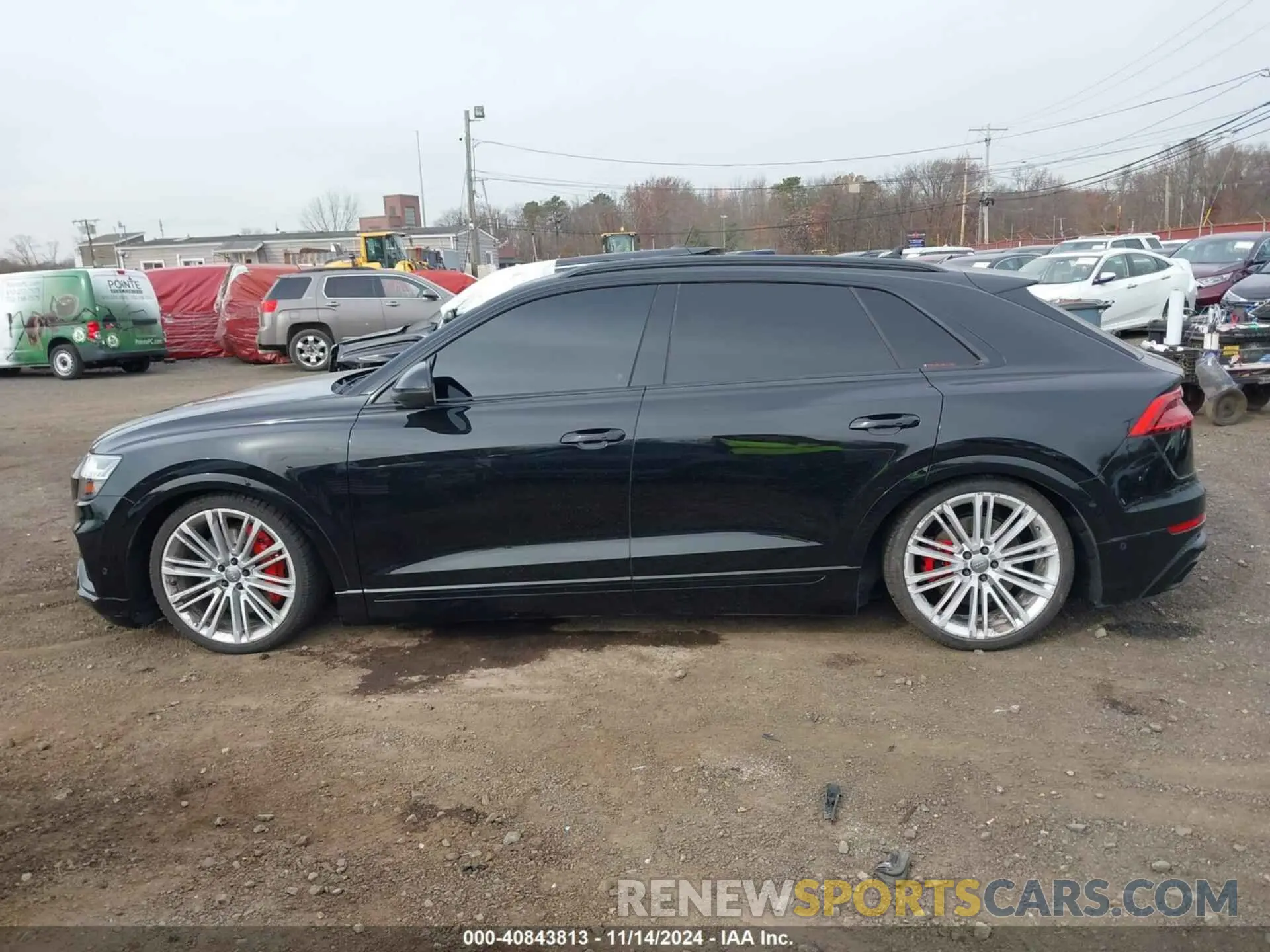 14 fotografías del automóvil dañado WA1EVBF13PD041254 AUDI Q8 2023