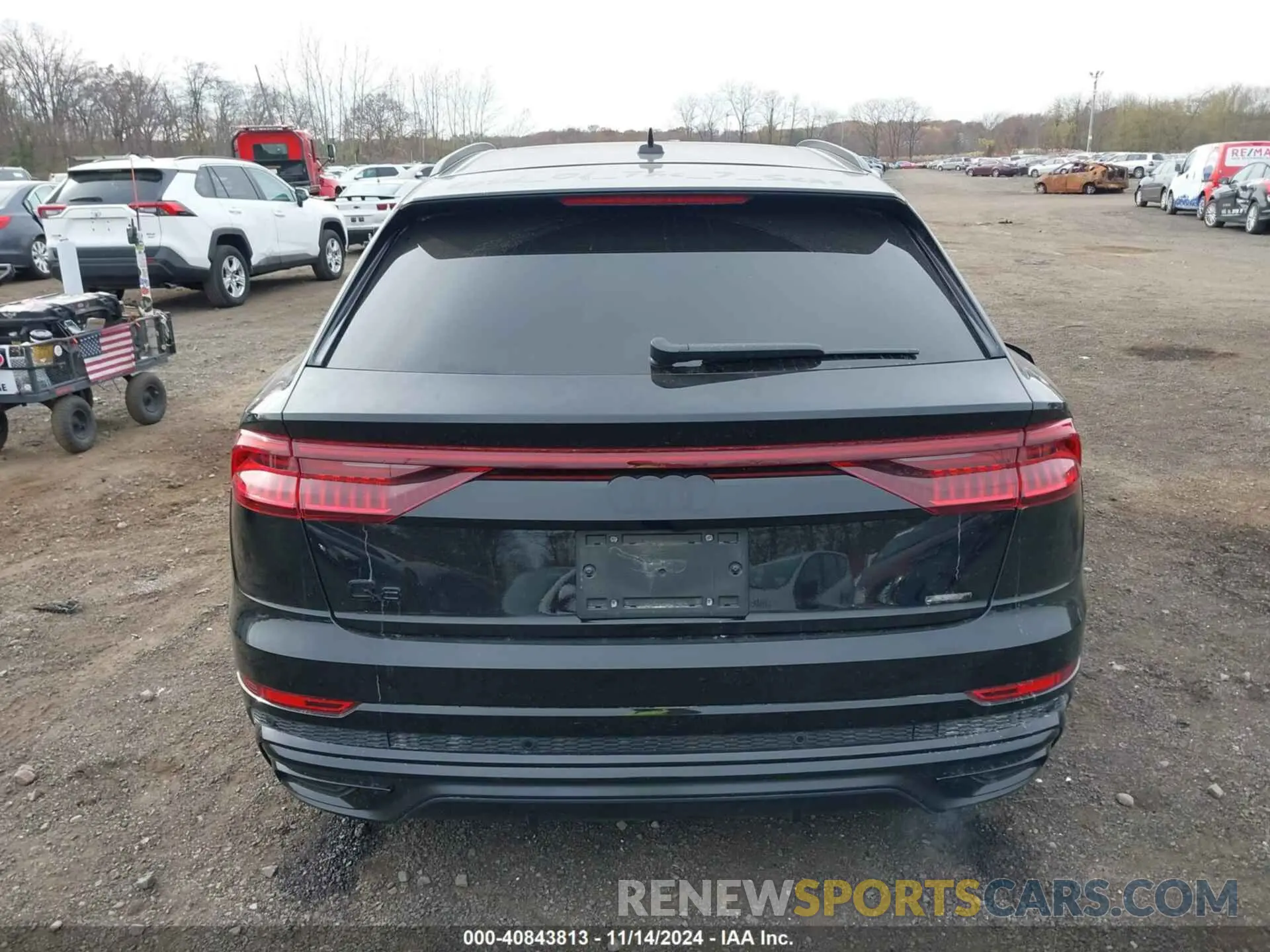 16 fotografías del automóvil dañado WA1EVBF13PD041254 AUDI Q8 2023