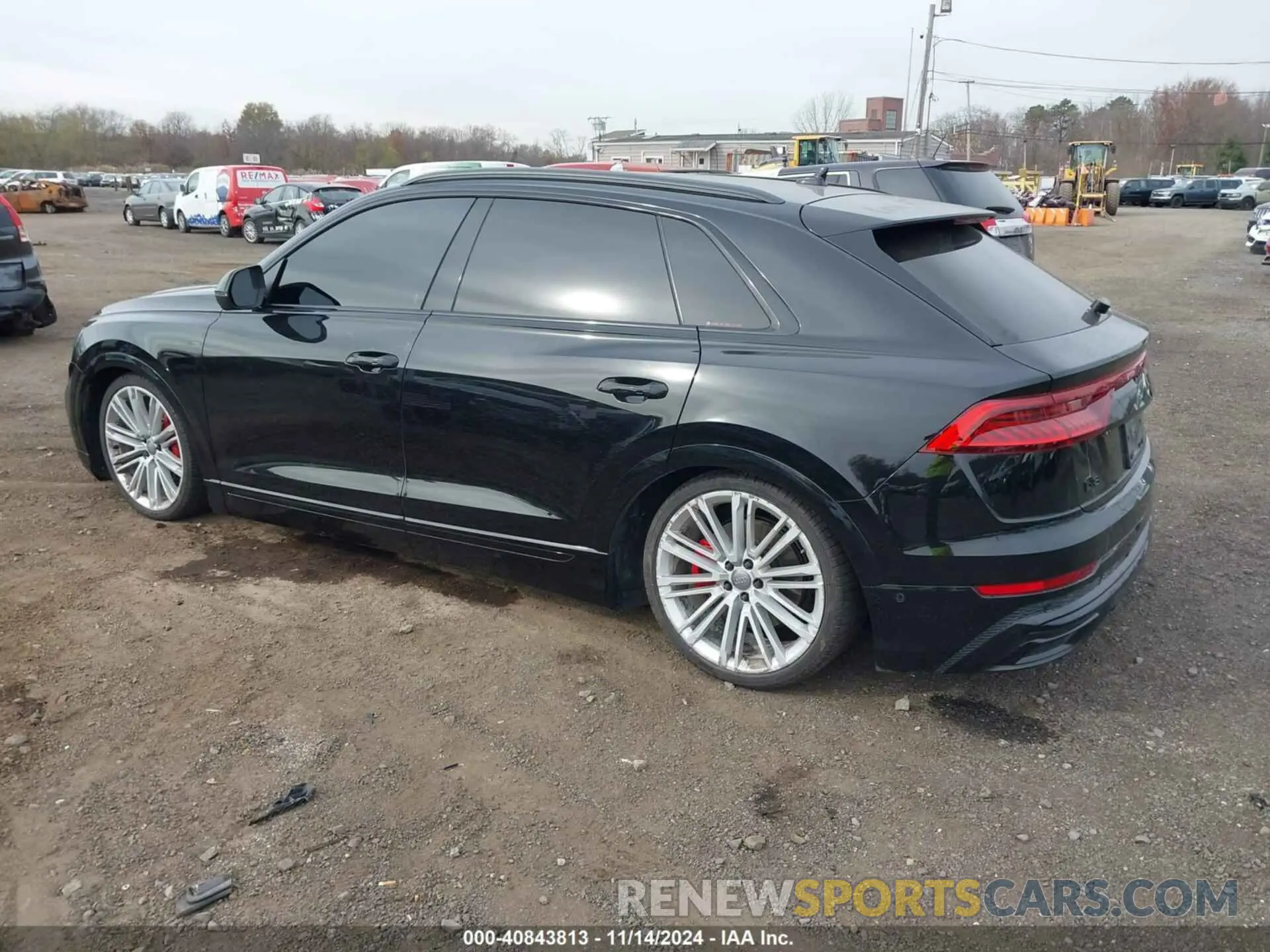 3 fotografías del automóvil dañado WA1EVBF13PD041254 AUDI Q8 2023