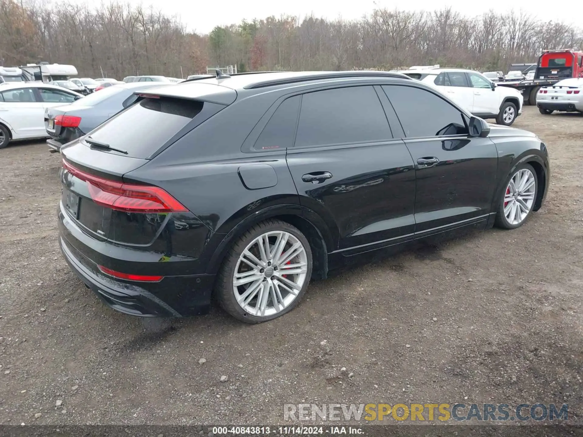 4 fotografías del automóvil dañado WA1EVBF13PD041254 AUDI Q8 2023