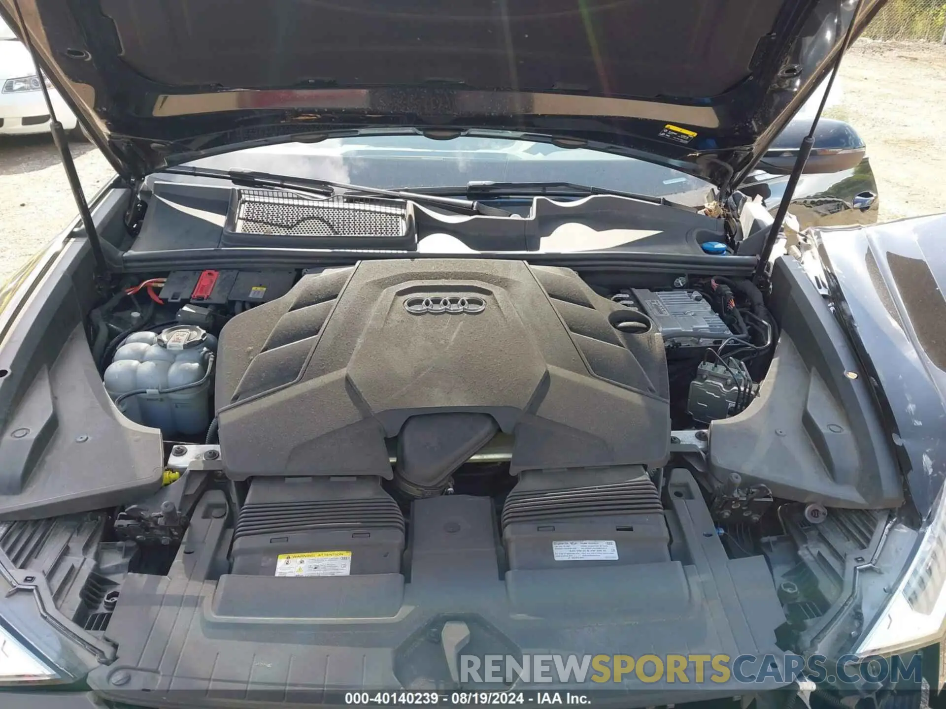 10 fotografías del automóvil dañado WA1EVBF16PD010063 AUDI Q8 2023