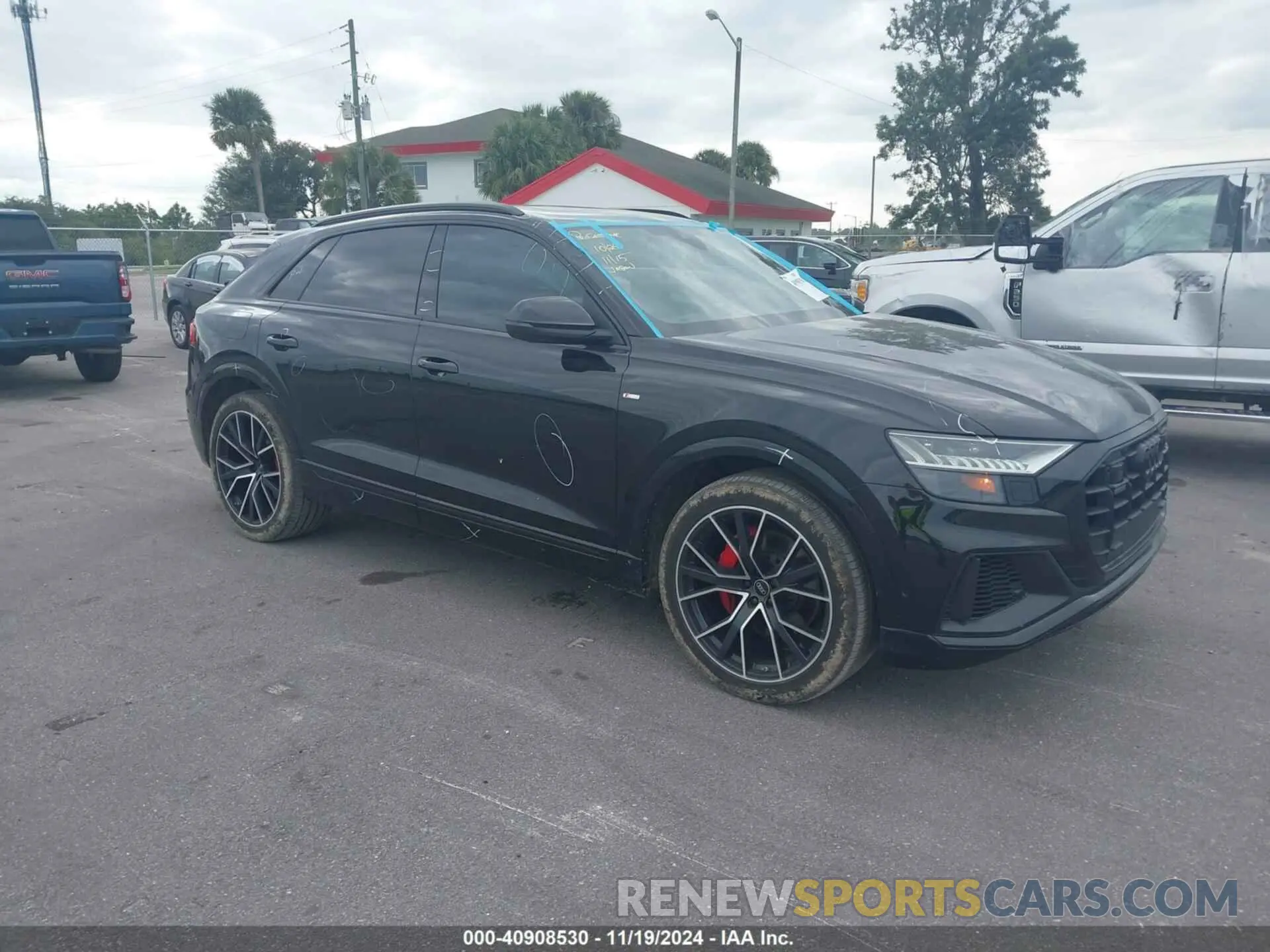 1 fotografías del automóvil dañado WA1FVBF12PD004748 AUDI Q8 2023