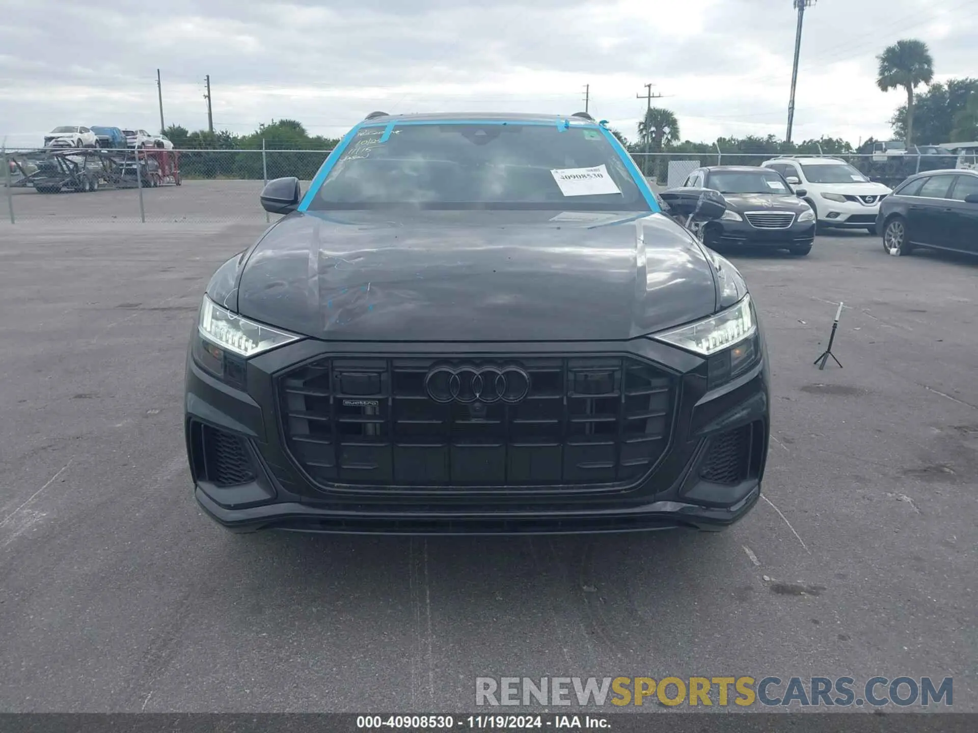 12 fotografías del automóvil dañado WA1FVBF12PD004748 AUDI Q8 2023
